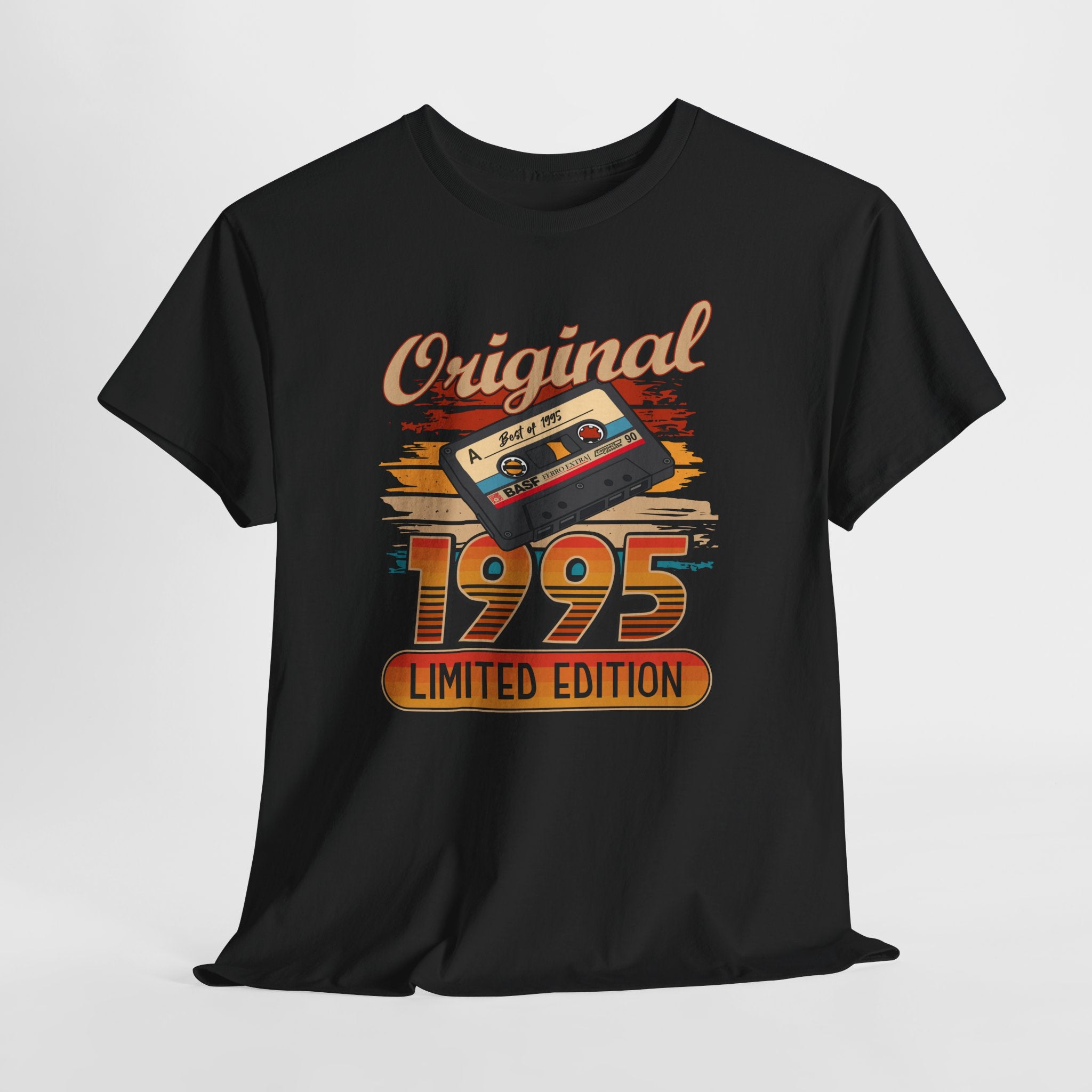30. Geburtstag Best of 1995 Limited Edition Retro Musik Kassette Geschenk T-Shirt