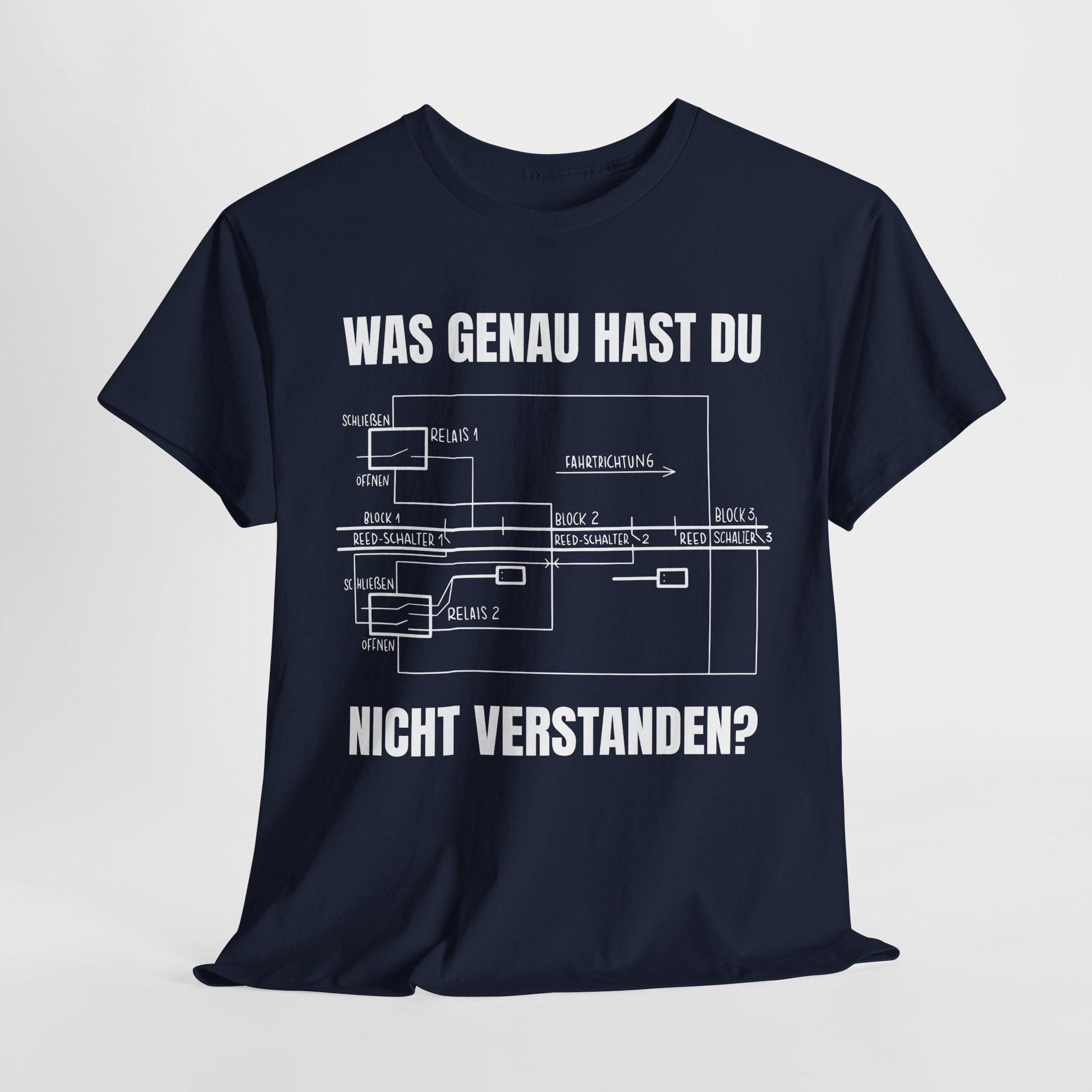 Elektriker Shirt Schaltplan - Was hast Du nicht verstanden Lustiges T-Shirt