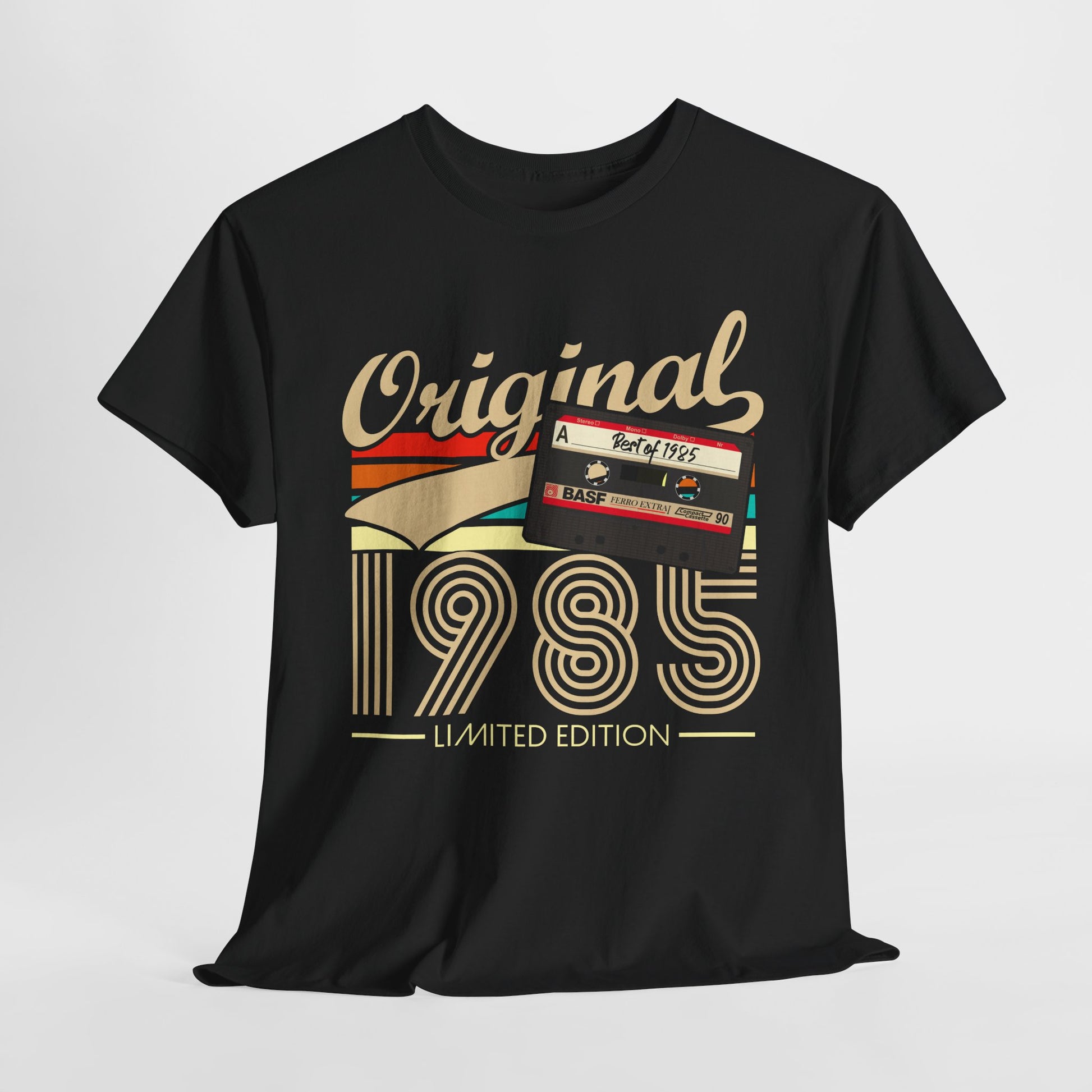 40. Geburtstag Original 1985 Limited Edition Retro Kassette Geschenk T-Shirt