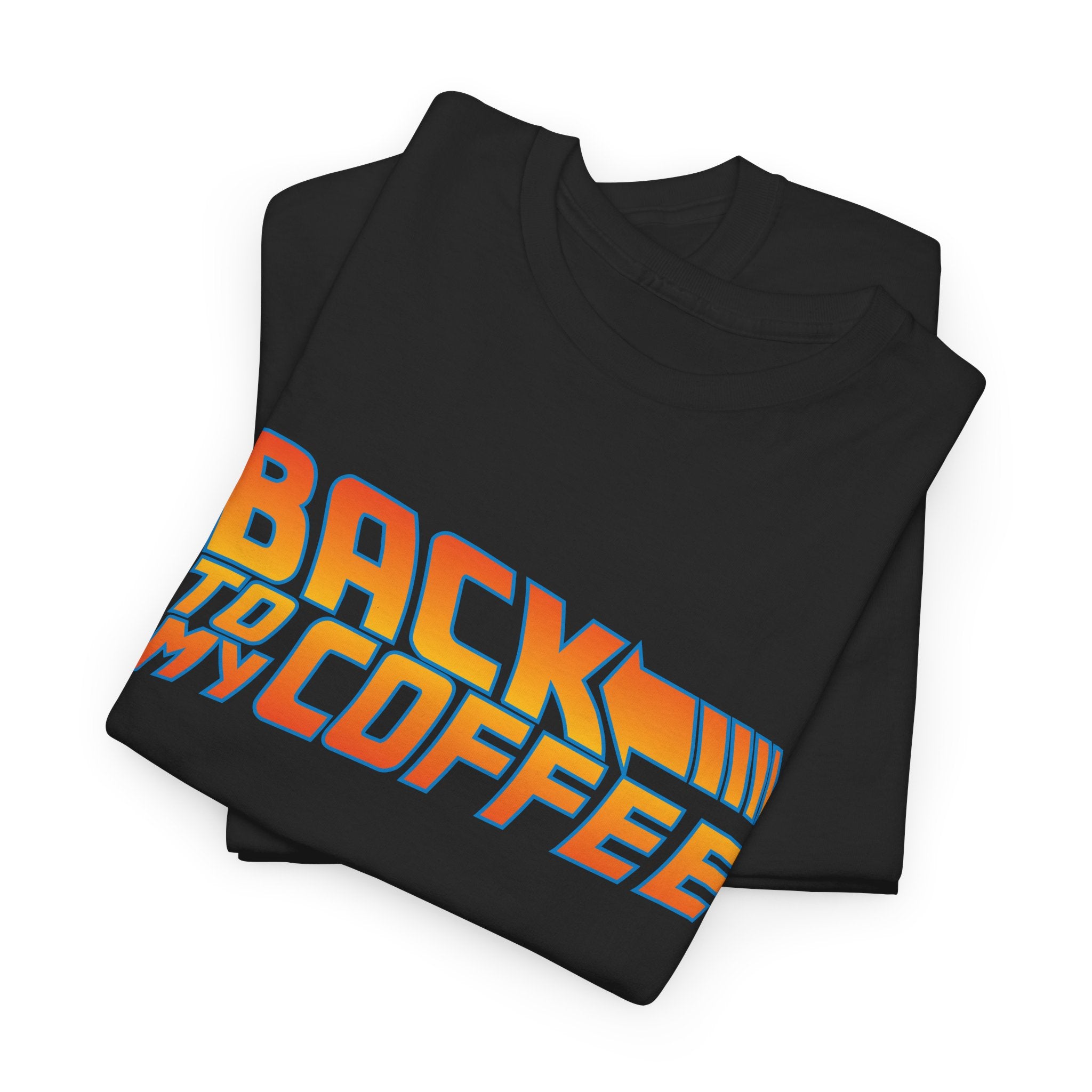 Back to My Coffee T-Shirt – Lustiges Retro Kaffeeliebhaber Design