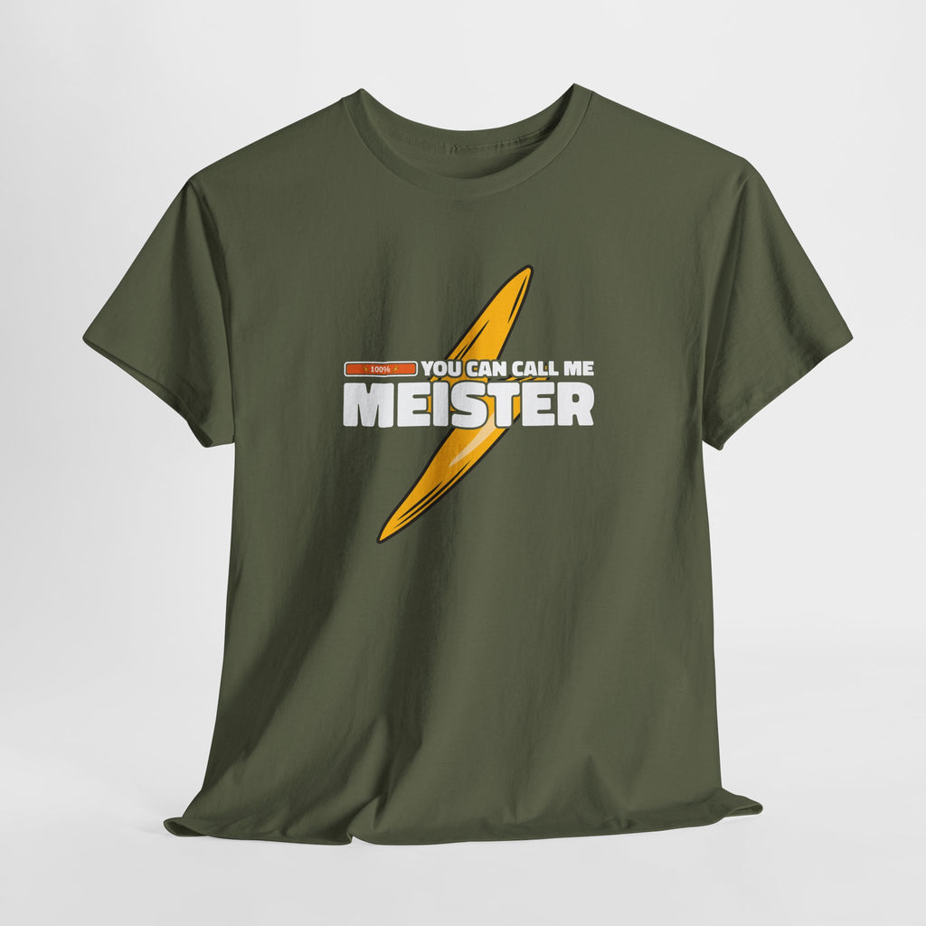 Elektriker T-Shirt - Call me Meister - Elektriker Meister bestanden - Lustiges Geschenk Shirt