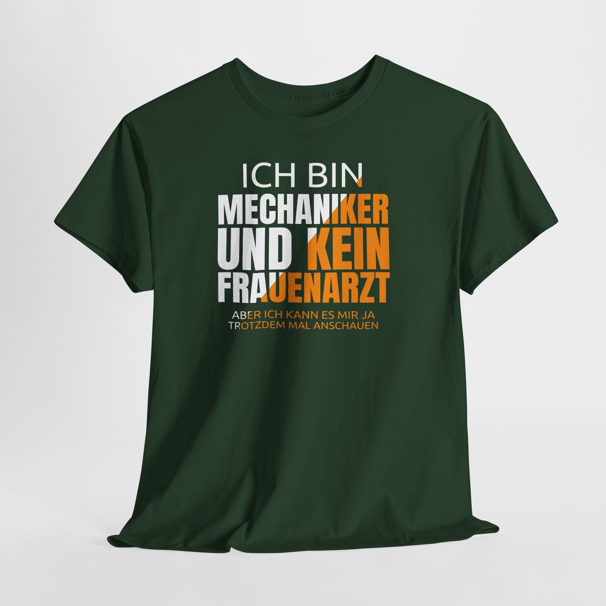 Bin Mechaniker und kein Frauenarzt - Lustiges Elektriker T-Shirt
