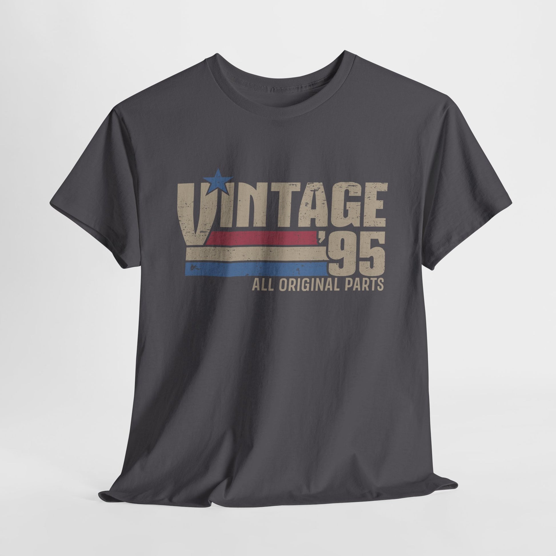 30. Geburtstag Jahrgang 1995 Vintage 95 Original Parts Retro Geschenk T-Shirt