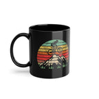Berge Mountainbike Retro Style - Lustige Geschenk Kaffee Tasse