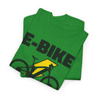 E-Bike Shirt – Lächeln statt Hecheln | Lustiges E-Bike Fahrer Shirt