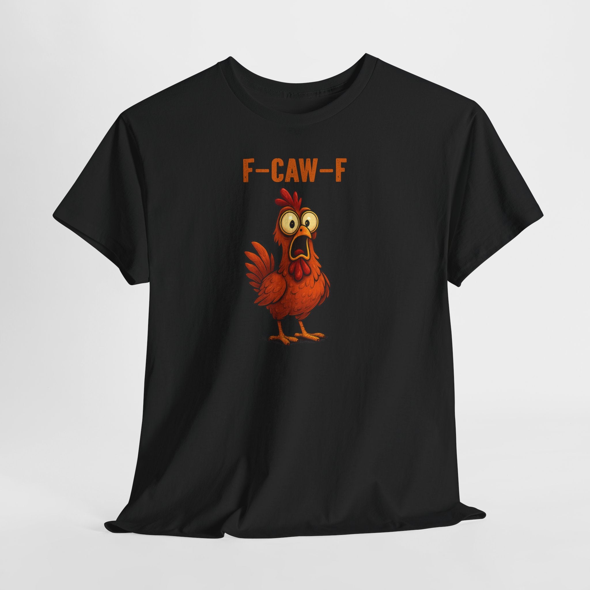 F-CAW-F – Funshirt mit Comic-Huhn und frechem Spruch