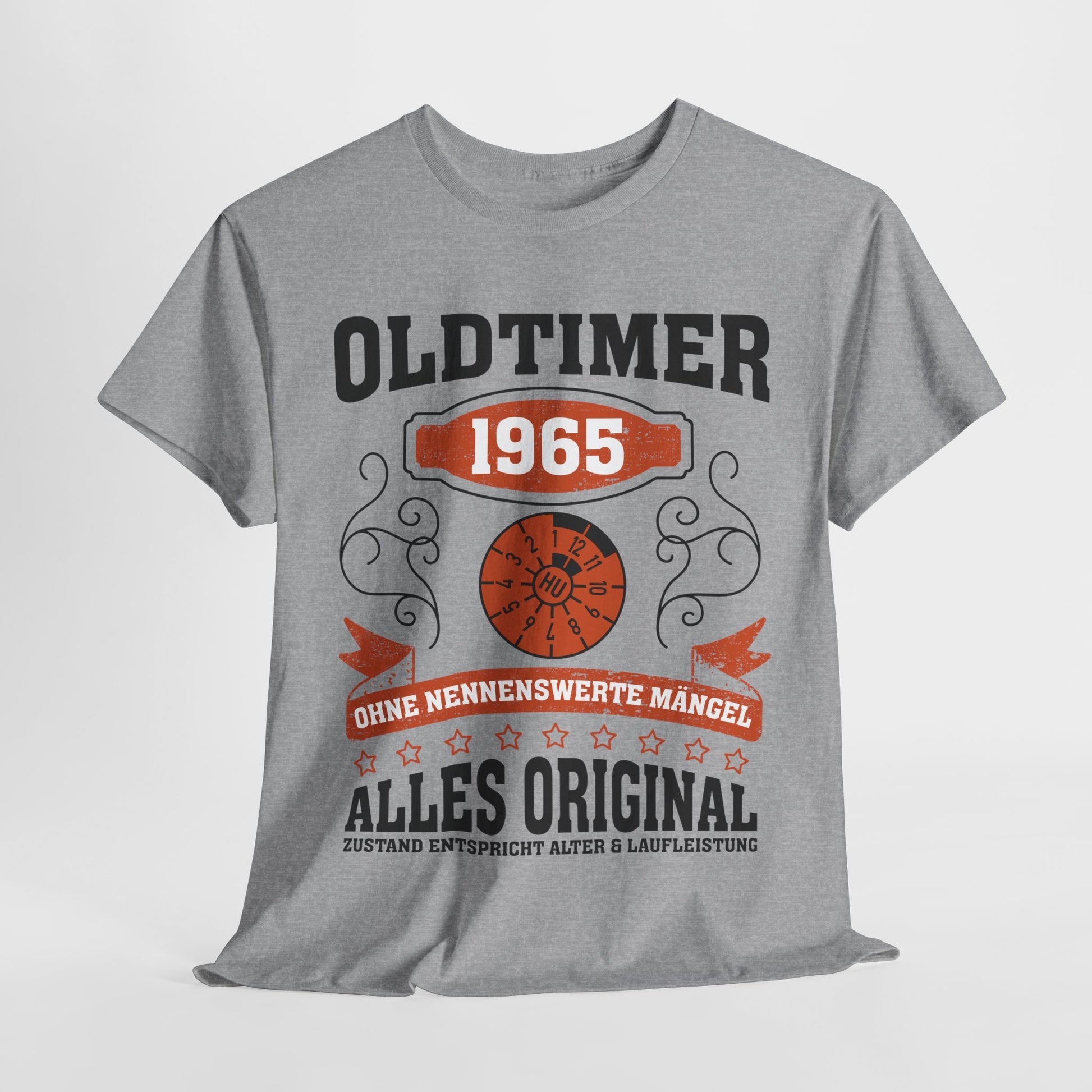 60. Geburtstag Oldtimer 1965 Zustand entspricht Alter und Laufleistung TÜV Lustiges Mechaniker Geschenk T-Shirt