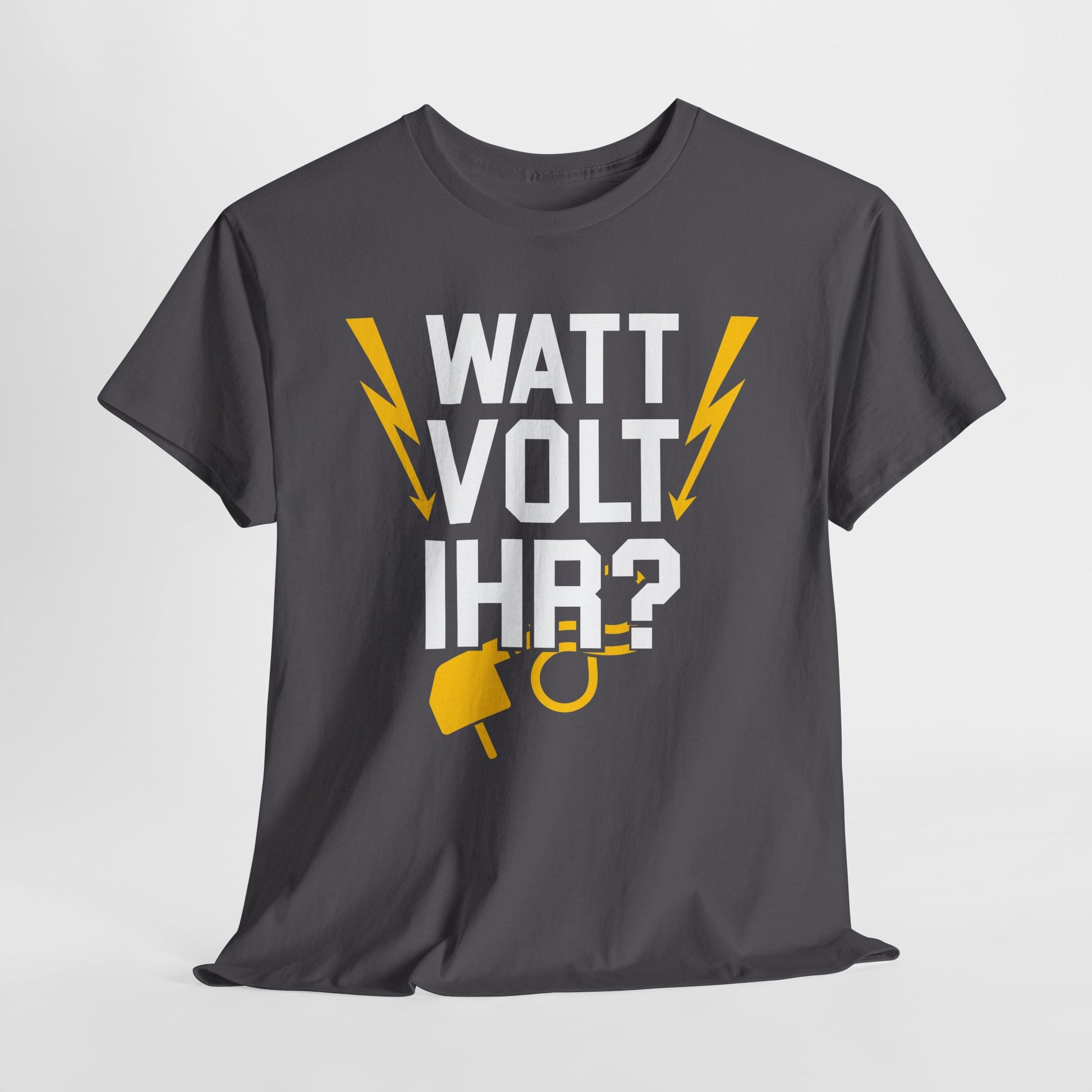 Elektriker WATT wollt IHR Lustiges Männer T-Shirt