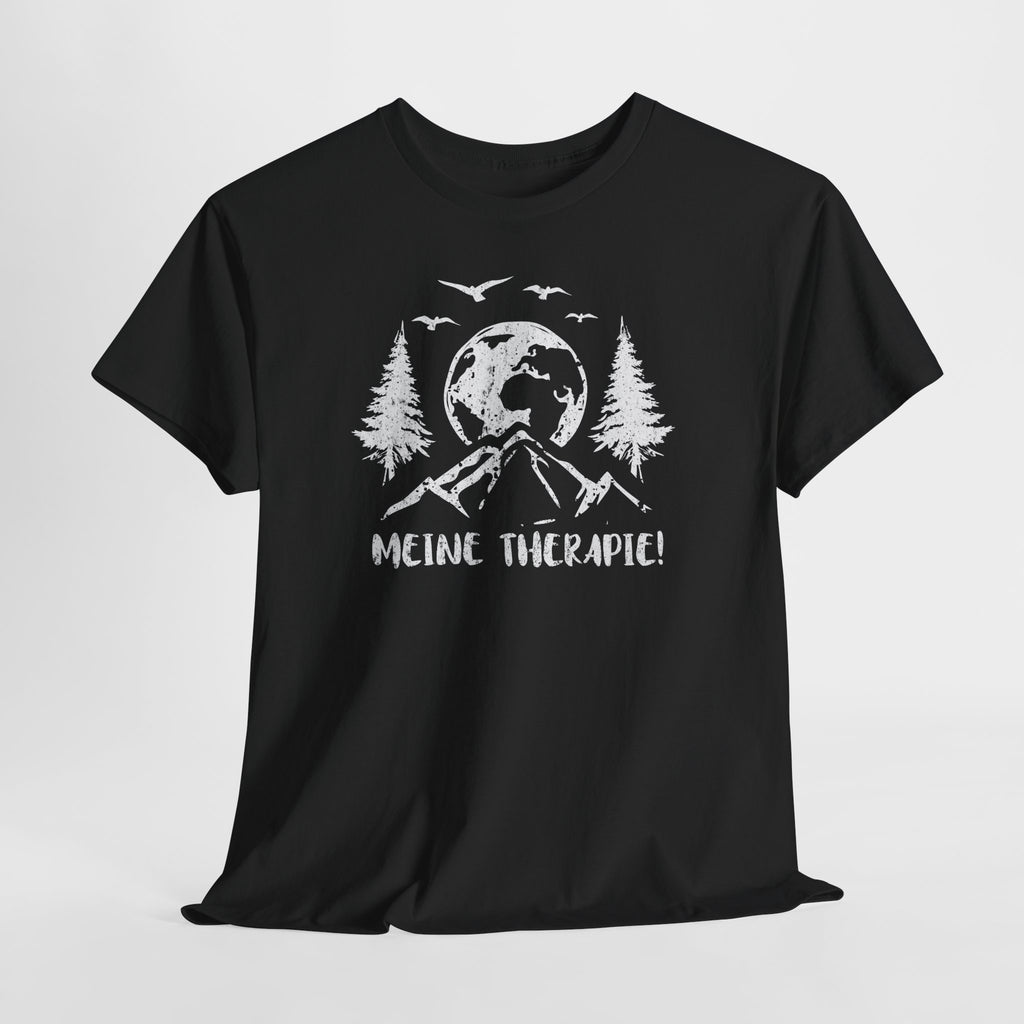Bergmensch Berge Wandern Natur Shirt Meine Therapie Lustiges Geschenk T-Shirt