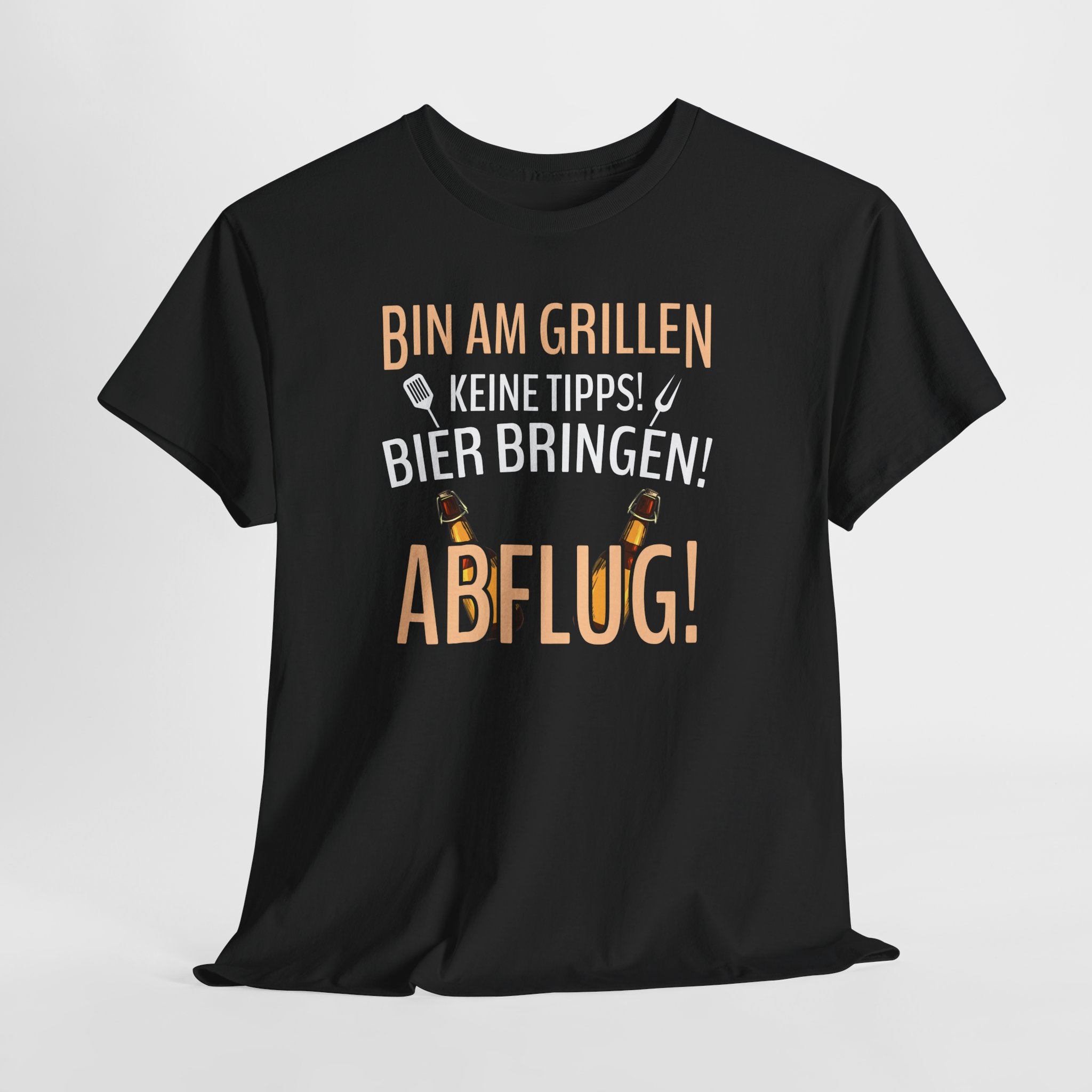 Lustiges Grill Zubehör für Grillfans Bier Grillmeister Grillen Lustiges T-Shirt