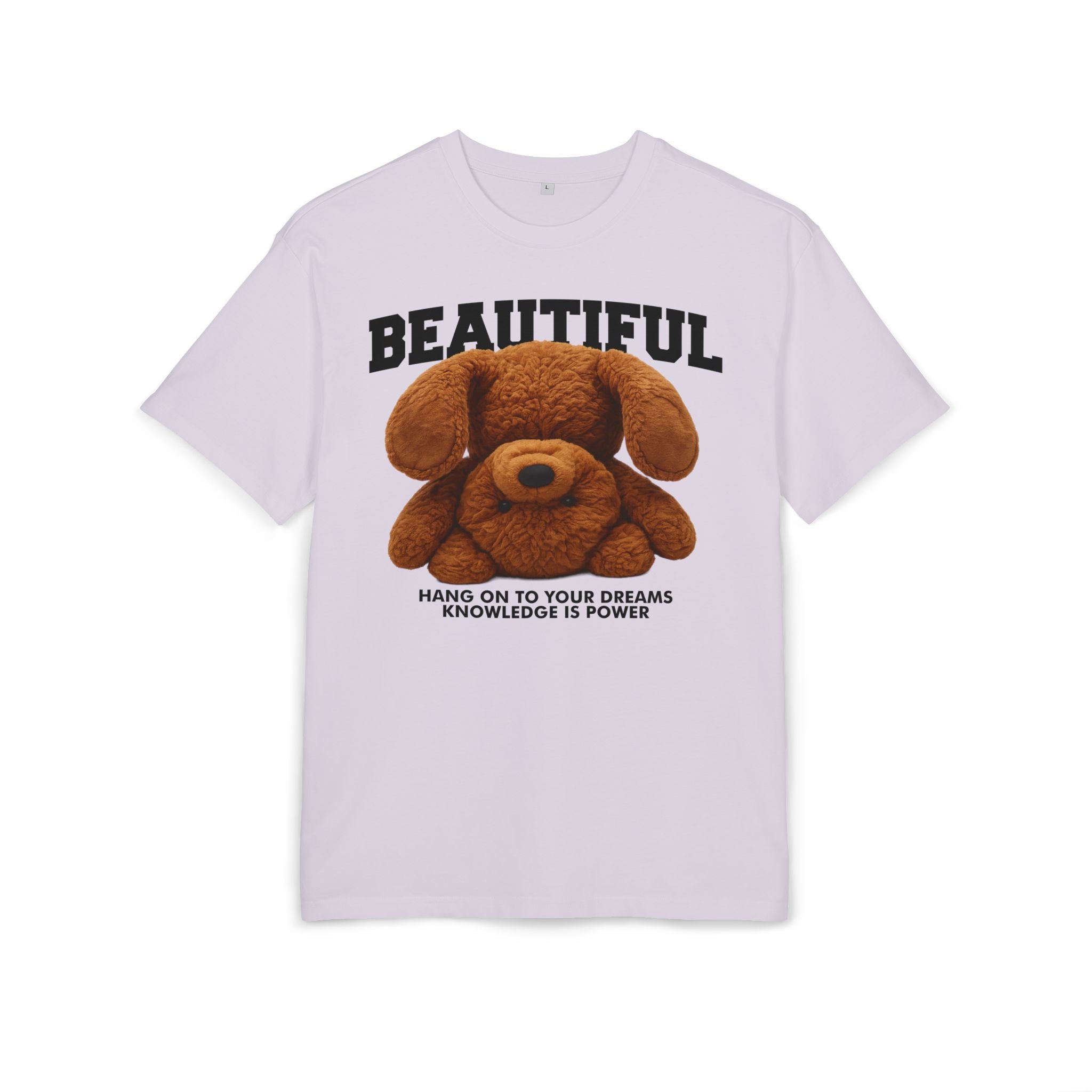 Teddybär Beautiful - Unisex Heavy Oversize T-Shirt
