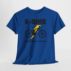 E-Bike Shirt – Lächeln statt Hecheln | Lustiges E-Bike Fahrer Shirt