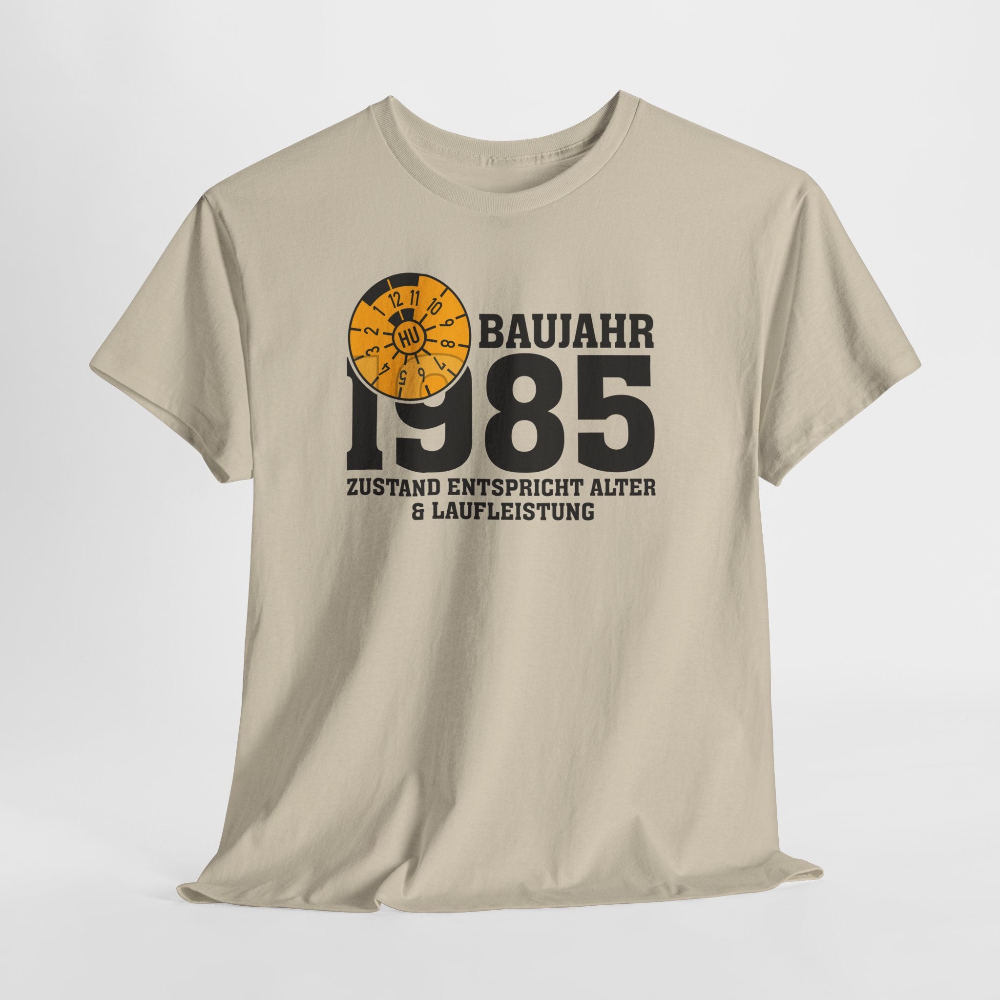 40. Geburtstag TÜV Plakette Baujahr 1985 Zustand entspricht Alter und Laufleistung Lustiges Geschenk T-Shirt