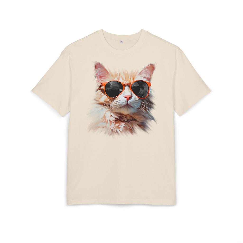 Katze Sonnenbrille - Unisex Oversize T-Shirt