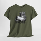 Nope Cat Shirt – Grumpy Katze mit Mittelfinger | Lustiges Katzenmotiv