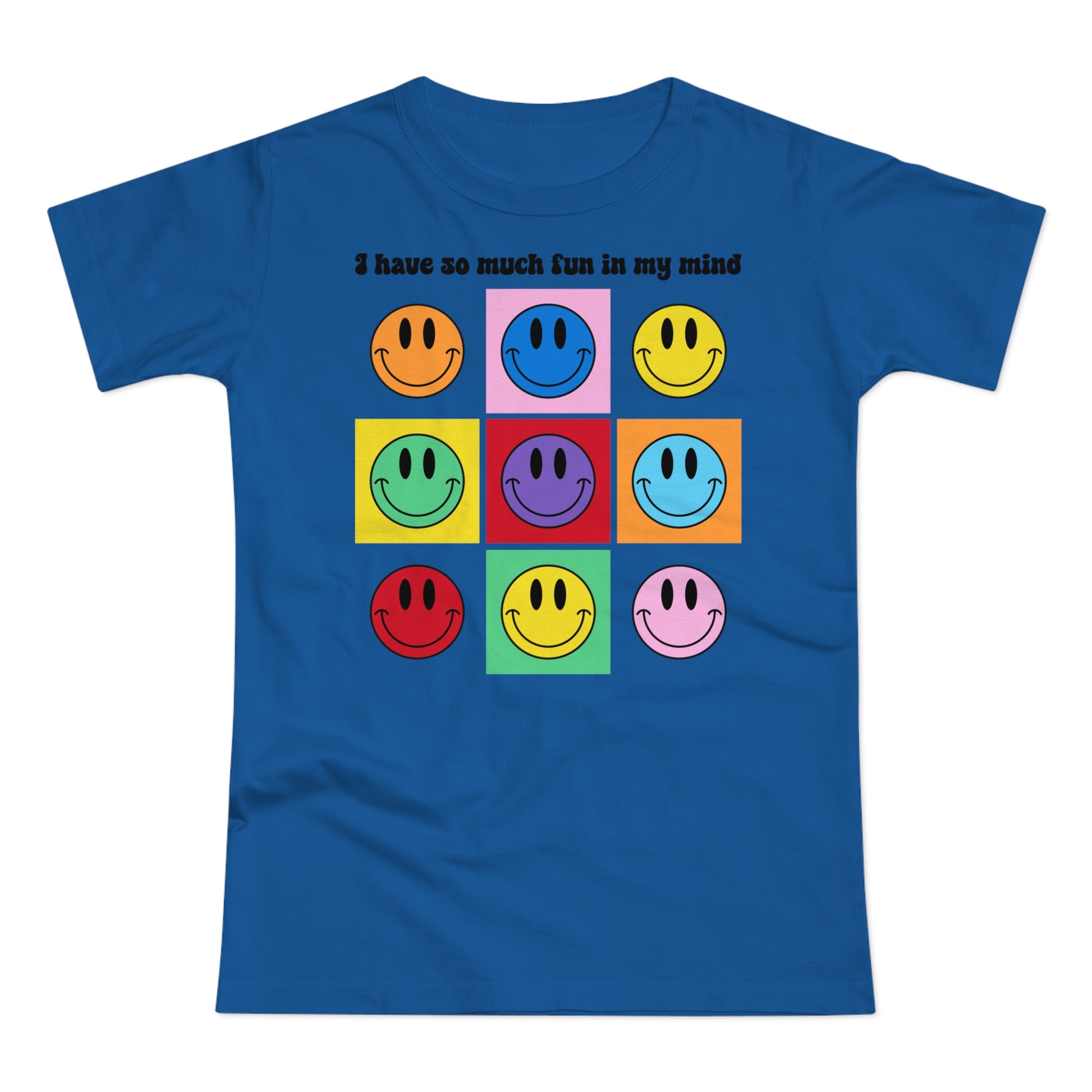 Lustiges Smiley - Have so much fun in my mind - Frauen Premium T-Shirt