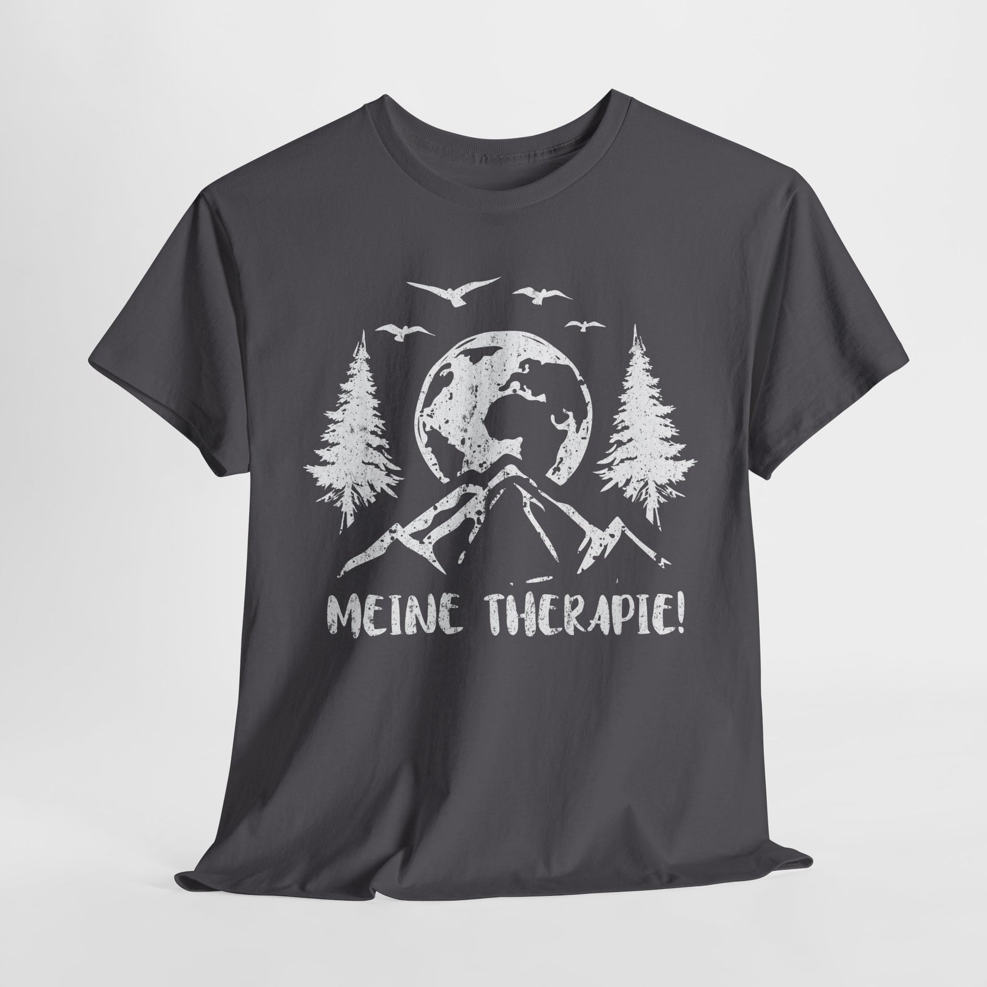 Bergmensch Berge Wandern Natur Shirt Meine Therapie Lustiges Geschenk T-Shirt