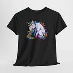 Kotzendes Einhorn Shirt – Lustiges Rainbow Vomit Einhorn – Buntes Fun Shirt