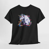 Kotzendes Einhorn Shirt – Lustiges Rainbow Vomit Einhorn – Buntes Fun Shirt