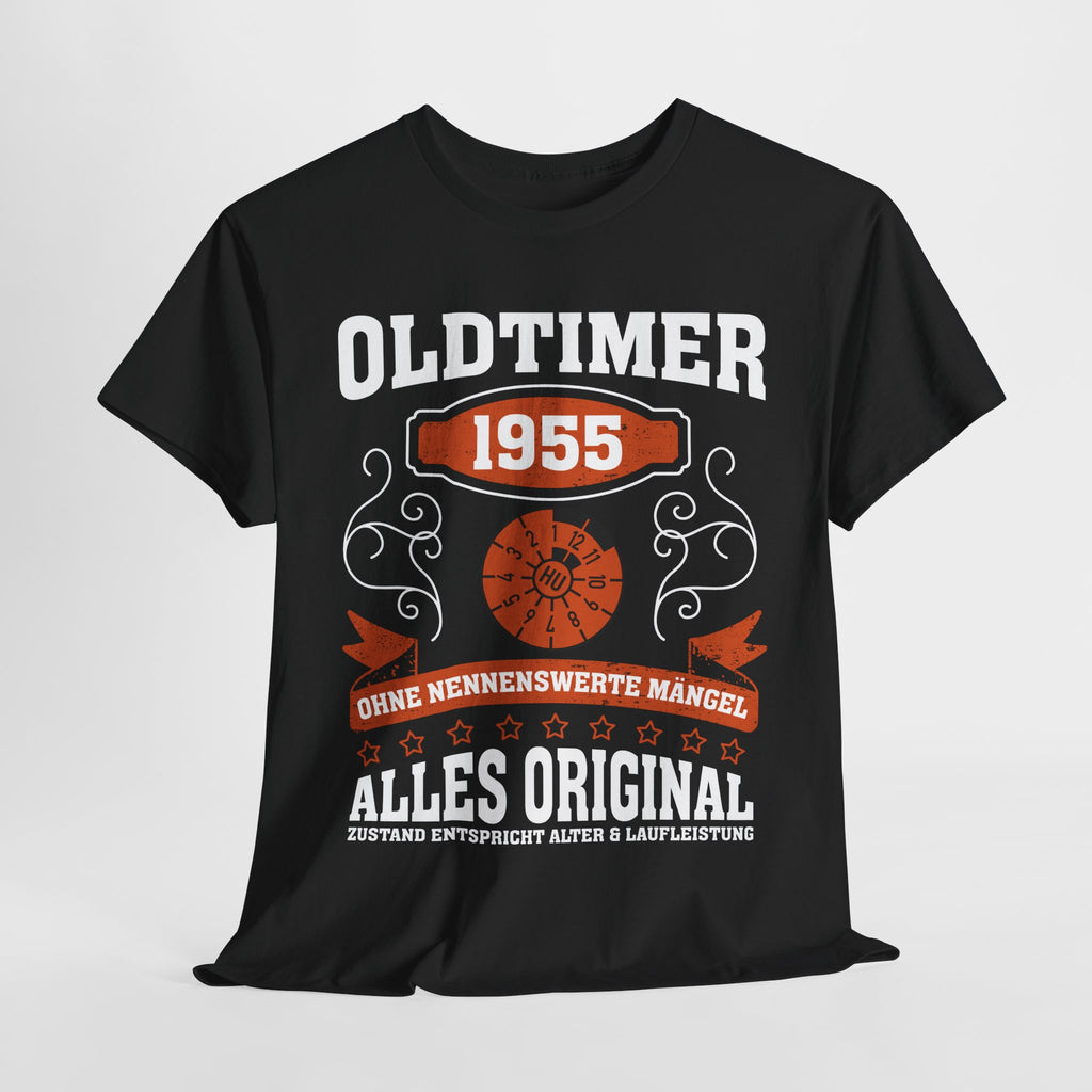 70. Geburtstag Oldtimer 1955 Zustand entspricht Alter und Laufleistung TÜV Lustiges Mechaniker Geschenk T-Shirt