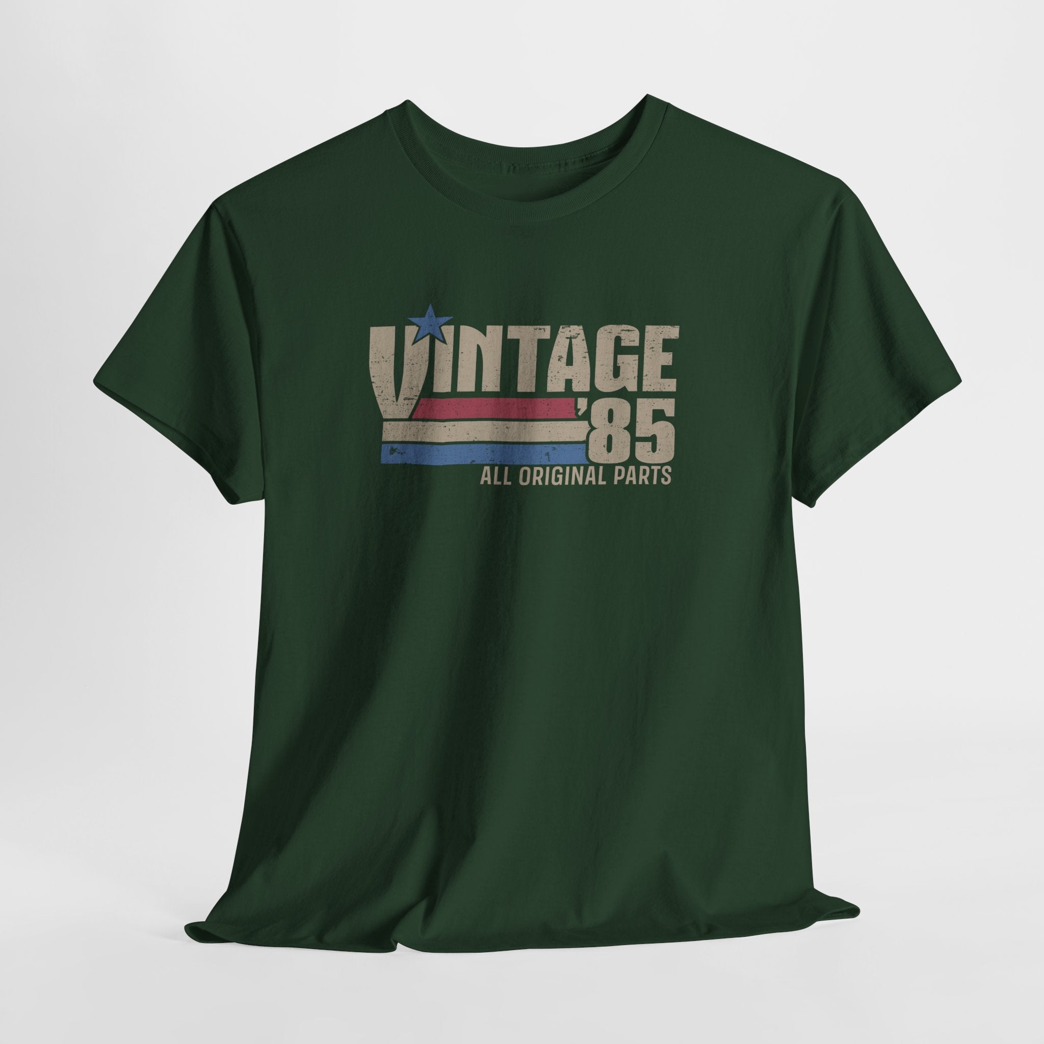 40. Geburtstag Jahrgang 1985 Vintage 85 Original Parts Retro Geschenk T-Shirt