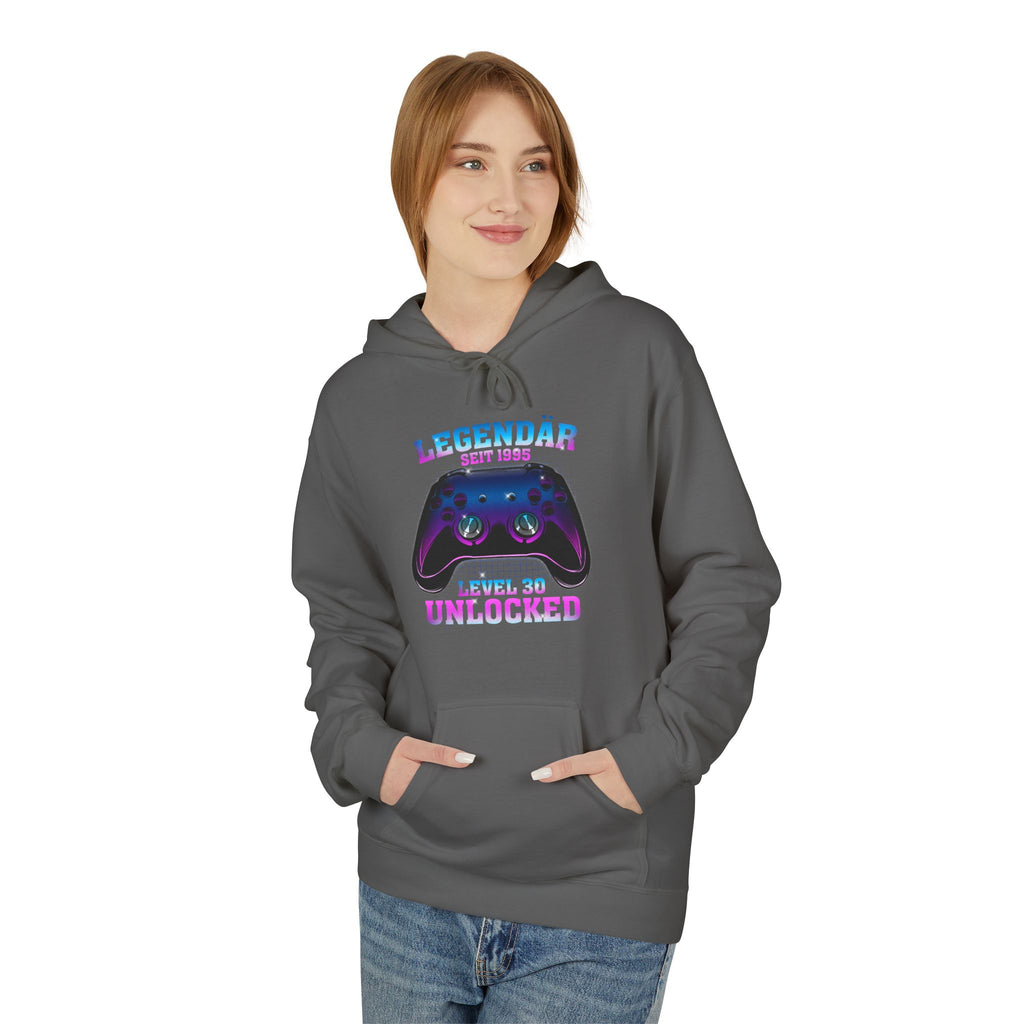 30 Geburtstag - LEVEL 30 Unlocked - Gamer Geschenk Hoodie