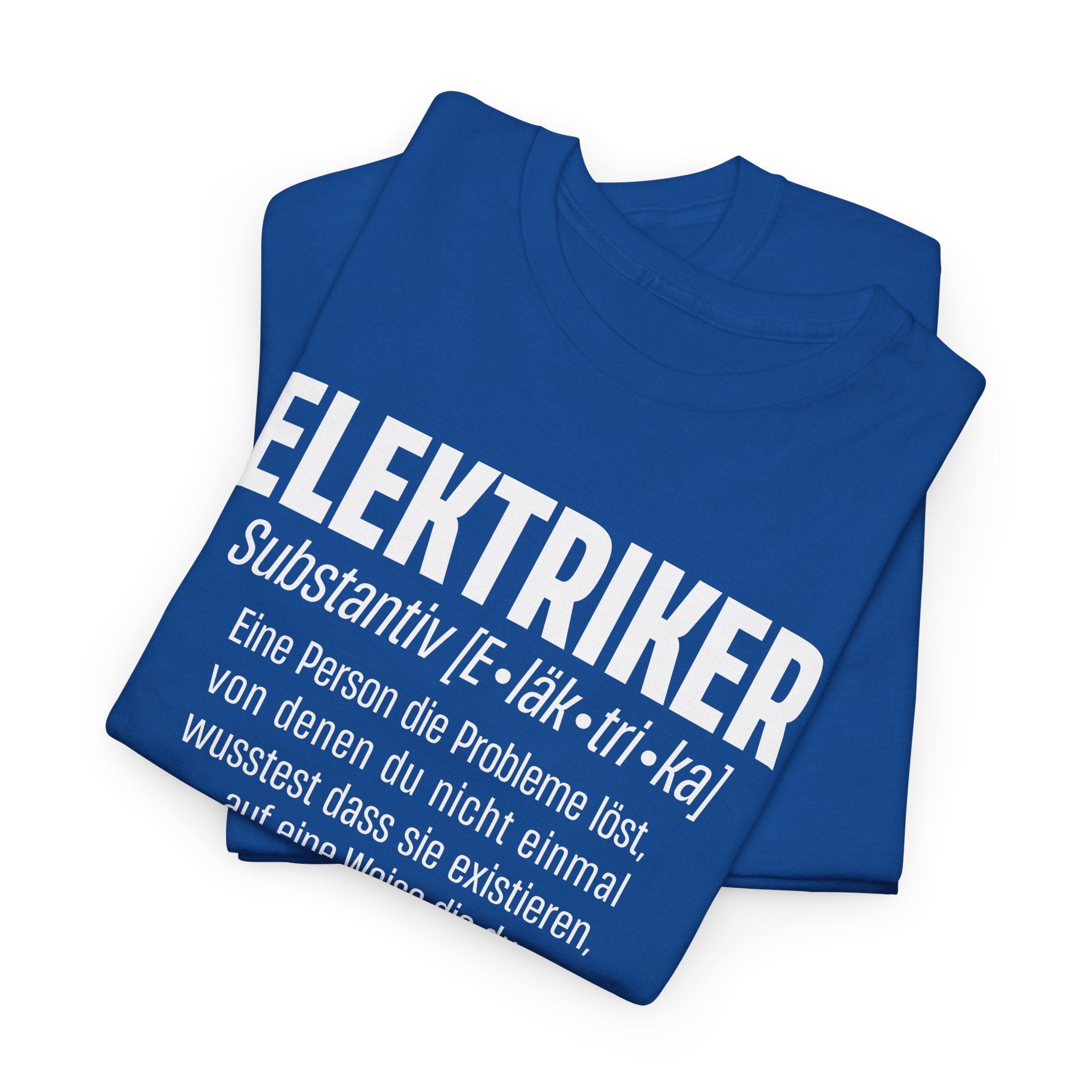 Elektriker Shirt - Eine Person die Probleme löst - Lustiges Elektriker