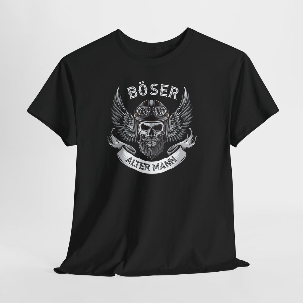 Biker Skull Shirt – Böser Alter Mann | Motorradfahrer Totenkopf Design