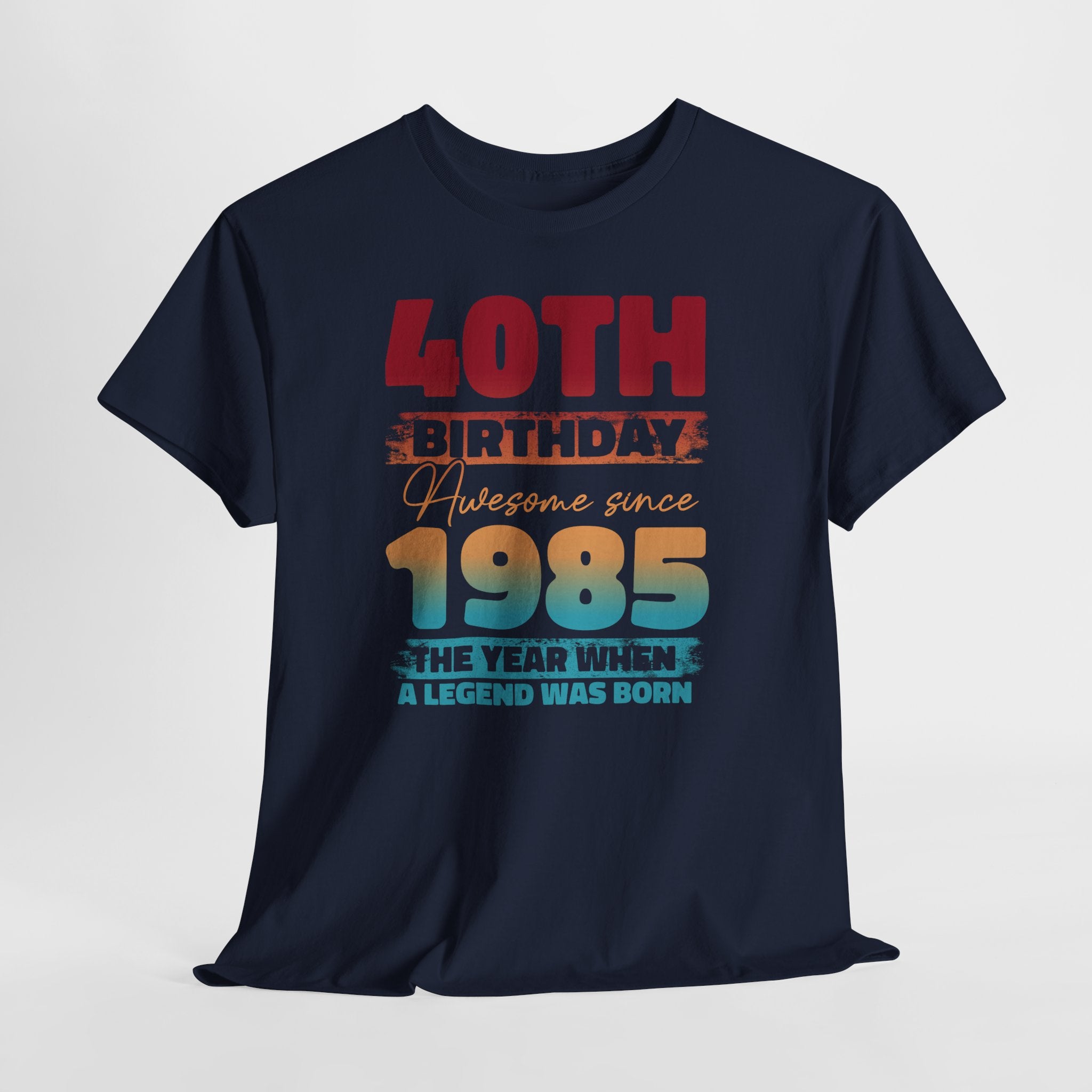 40. Geburtstag Vintage Retro Limited Edition Geboren 1985 Legend Was Born Geschenk T-Shirt