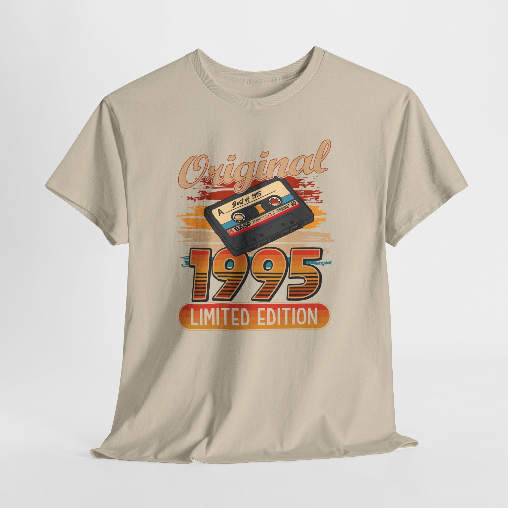 30. Geburtstag Best of 1995 Limited Edition Retro Musik Kassette Geschenk T-Shirt