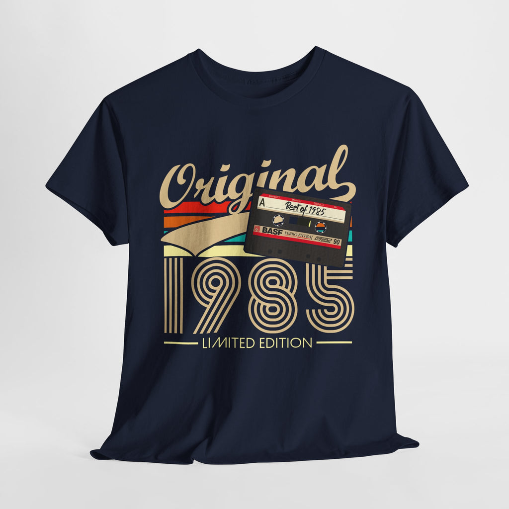 40. Geburtstag Original 1985 Limited Edition Retro Kassette Geschenk T-Shirt