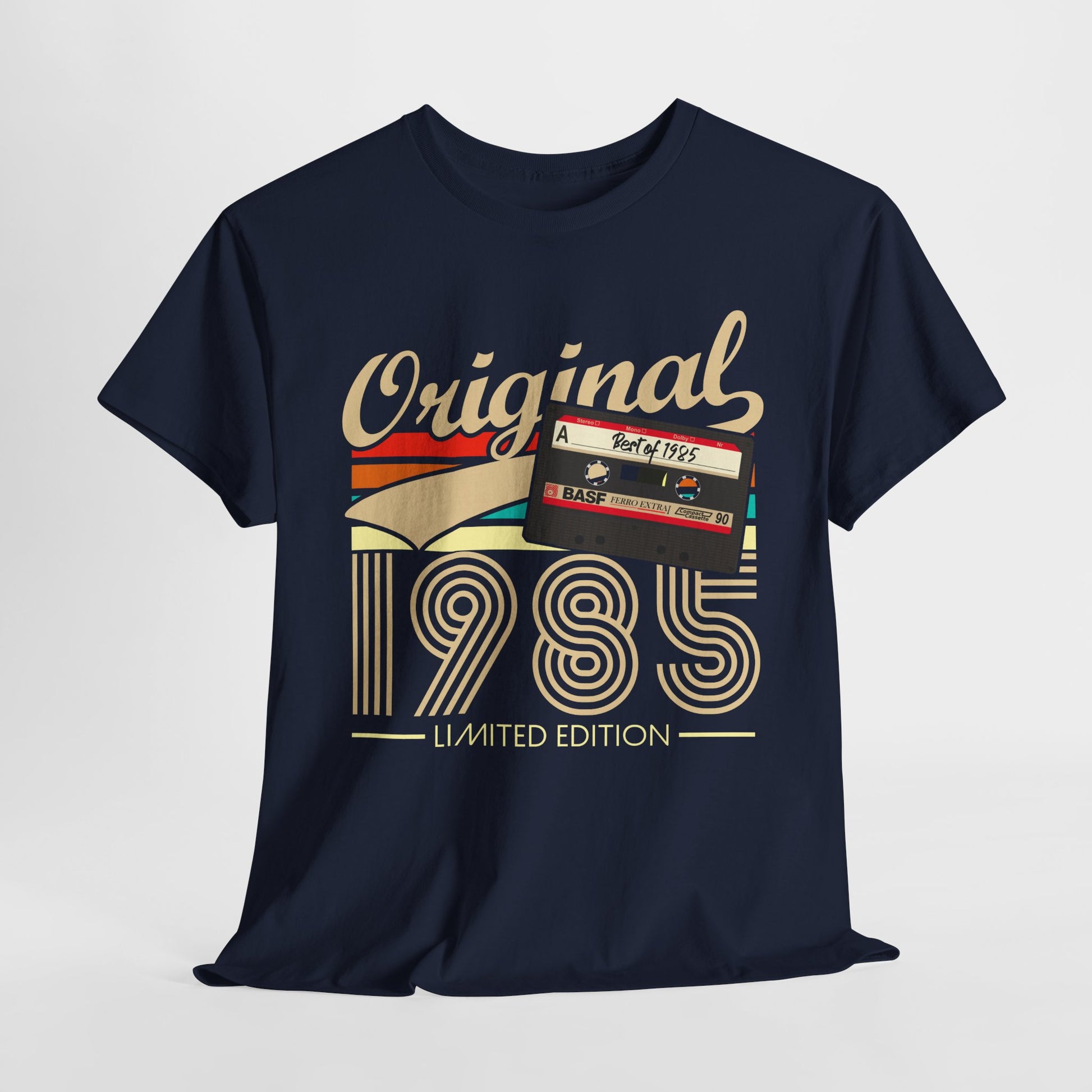 40. Geburtstag Original 1985 Limited Edition Retro Kassette Geschenk T-Shirt