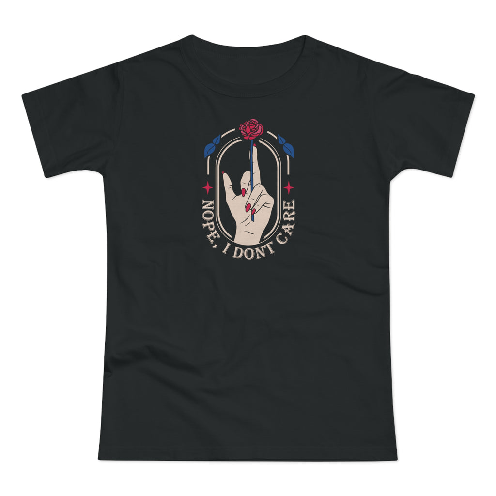 Nope, I Don’t Care Shirt – Sassy Statement T-Shirt für Frauen