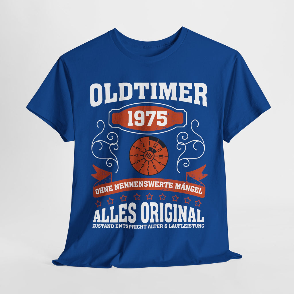 50. Geburtstag Oldtimer 1975 Zustand entspricht Alter und Laufleistung TÜV Lustiges Mechaniker Geschenk T-Shirt