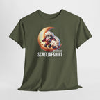 Offizielles Sch(l)afshirt – Lustiges Schlaf-Shirt mit Schaf & Mond