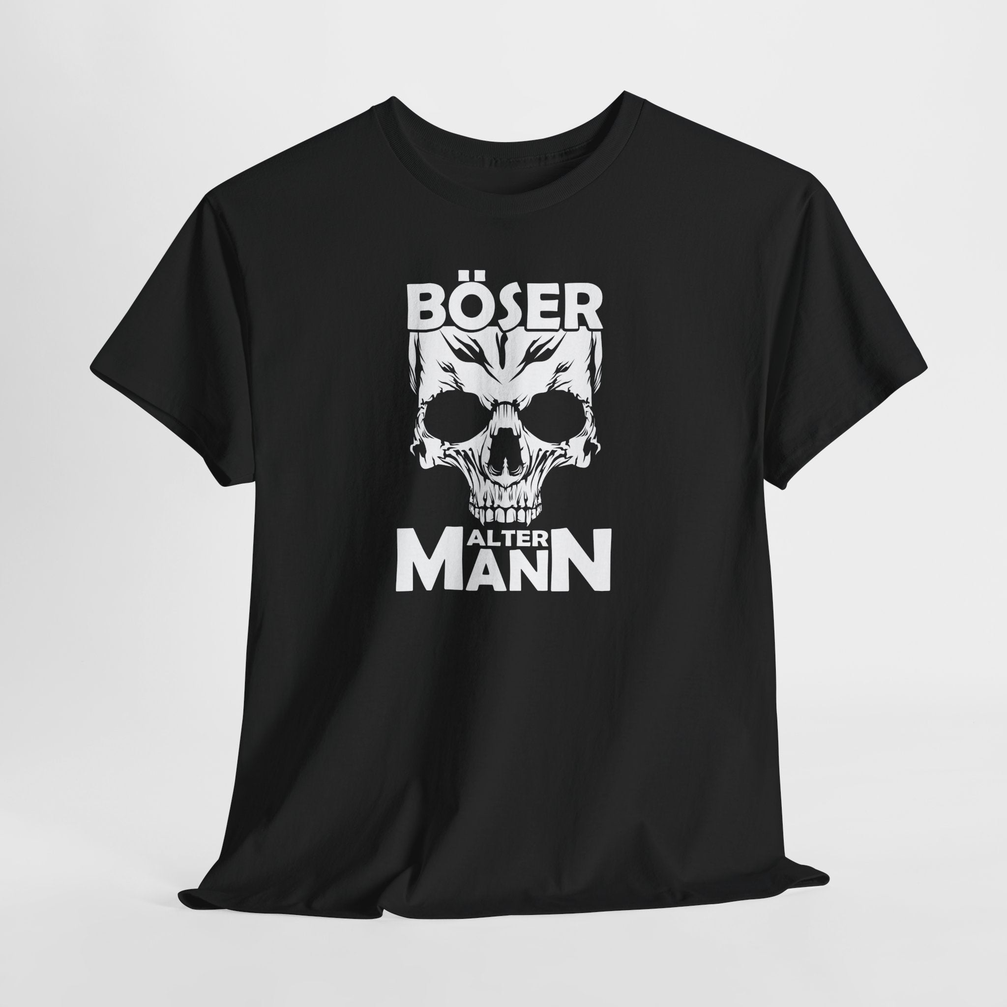 Böser Alter Mann Shirt – Skull Design für harte Kerle