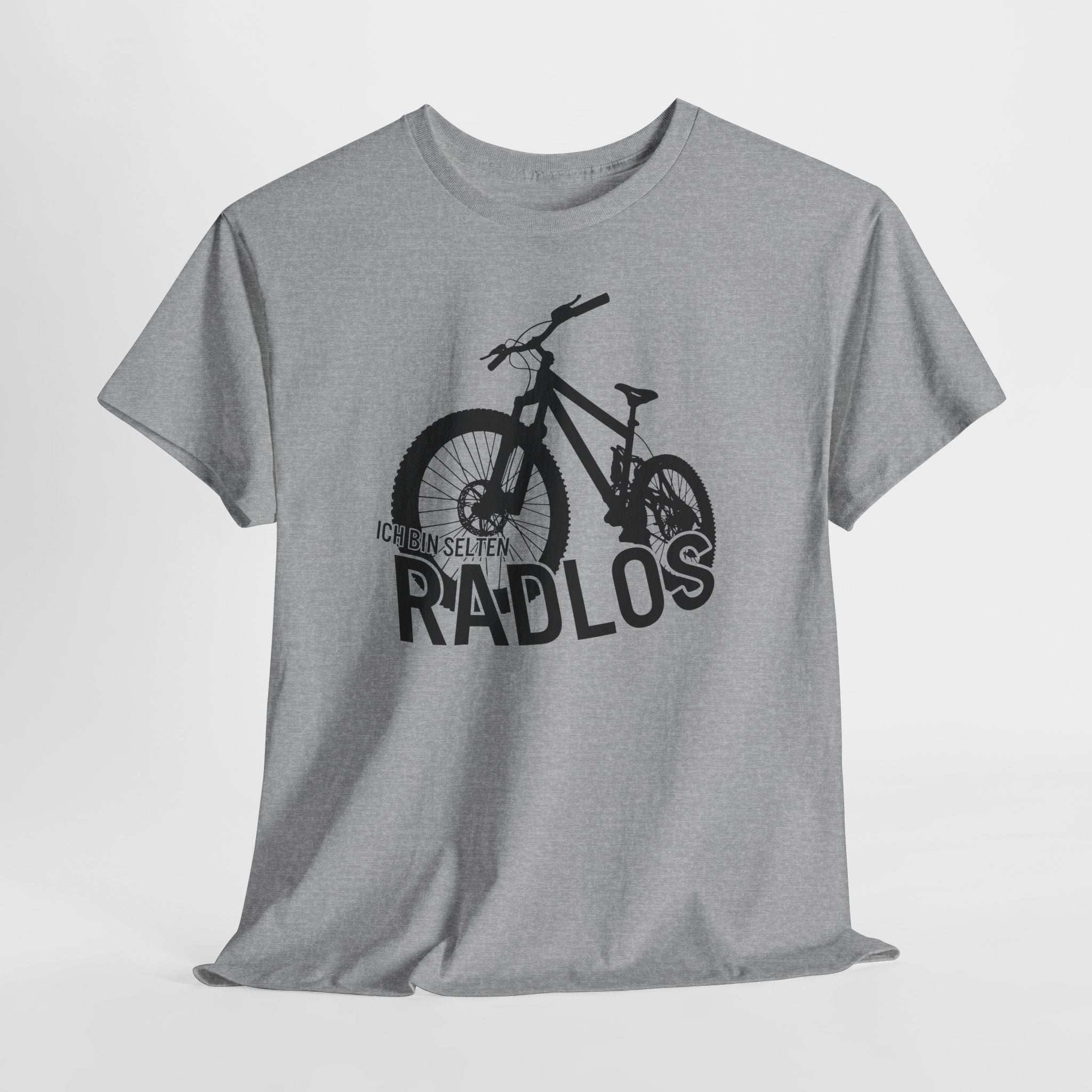 Ich bin selten radlos – Lustiges Fahrrad Shirt