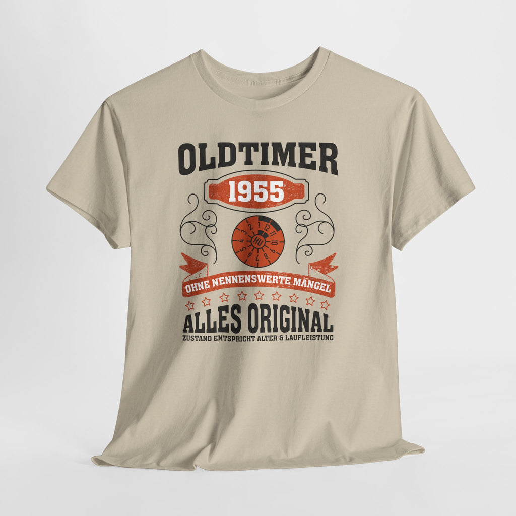 70. Geburtstag Oldtimer 1955 Zustand entspricht Alter und Laufleistung TÜV Lustiges Mechaniker Geschenk T-Shirt