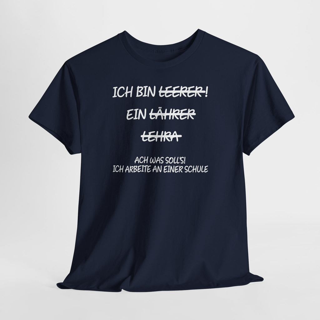 Lehrer Shirt – Lustiges Rechtschreibung Sprüche Shirt – Schulhumor Geschenk für Kollegen