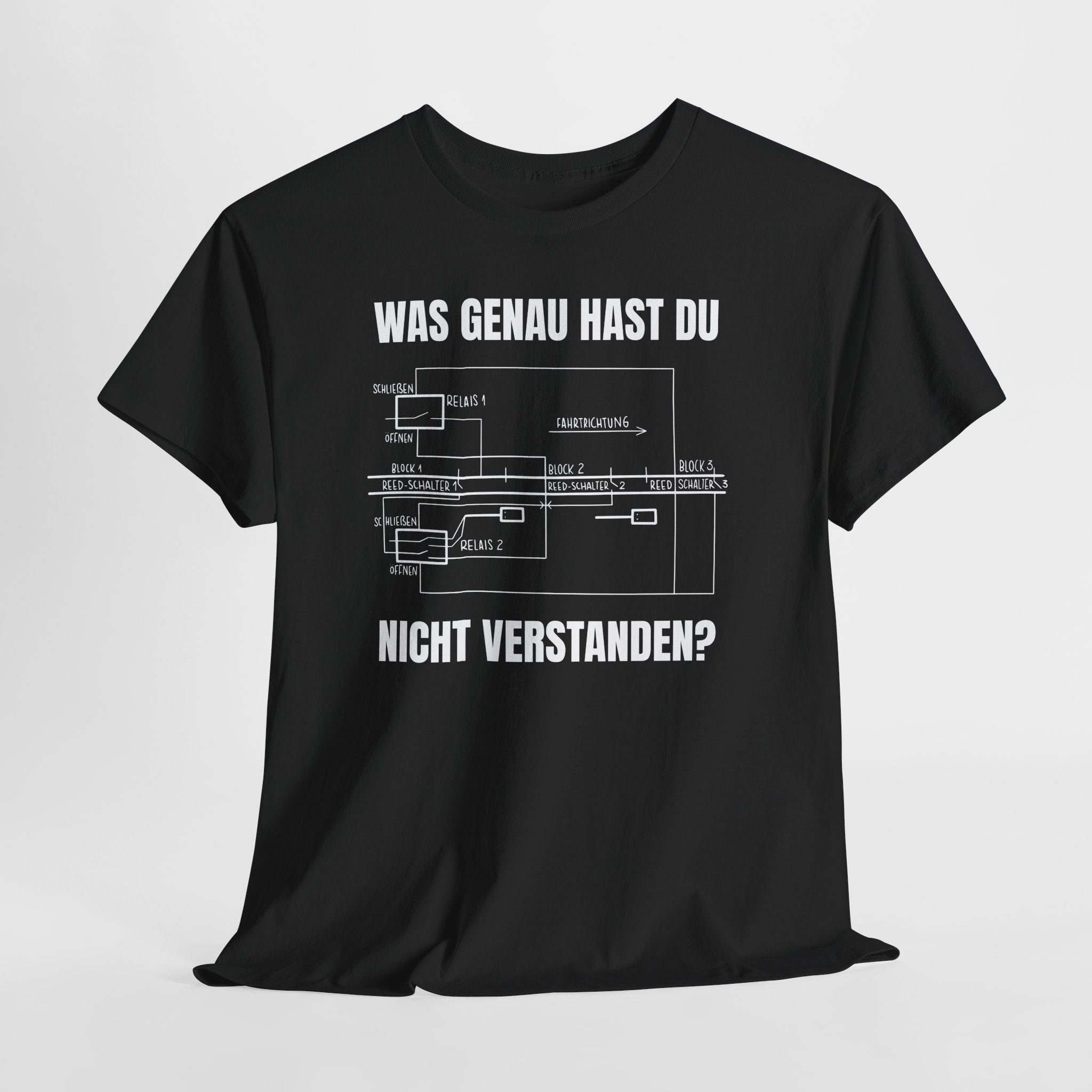 Elektriker Shirt Schaltplan - Was hast Du nicht verstanden Lustiges T-Shirt