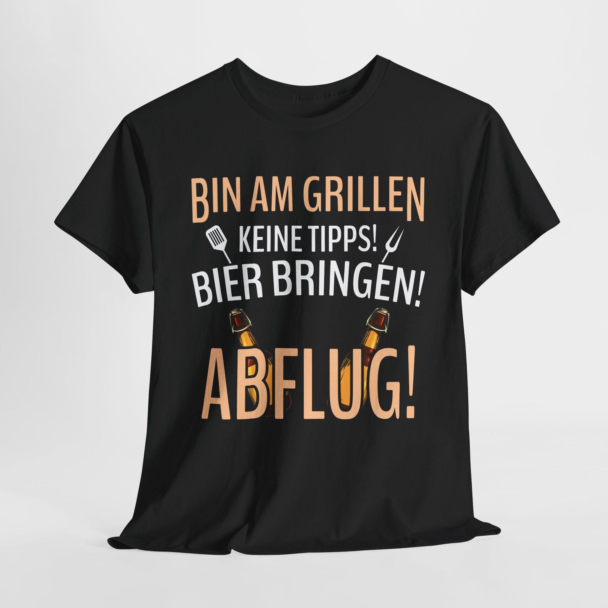 Lustiges Grill Zubehör für Grillfans Bier Grillmeister Grillen Lustiges T-Shirt