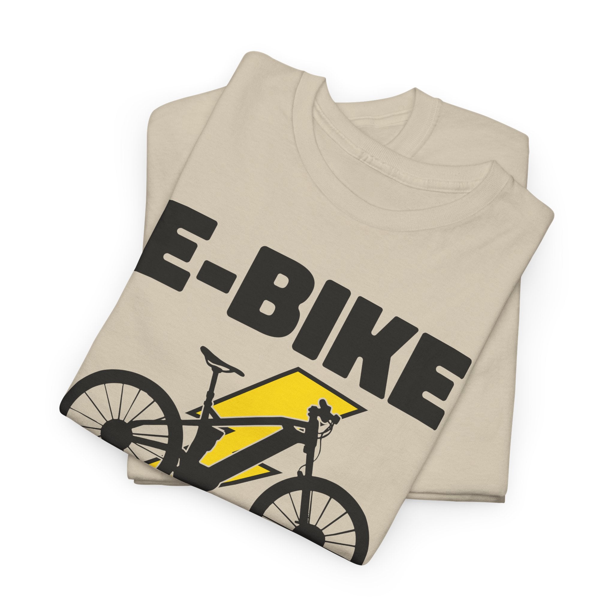 E-Bike Shirt – Lächeln statt Hecheln | Lustiges E-Bike Fahrer Shirt