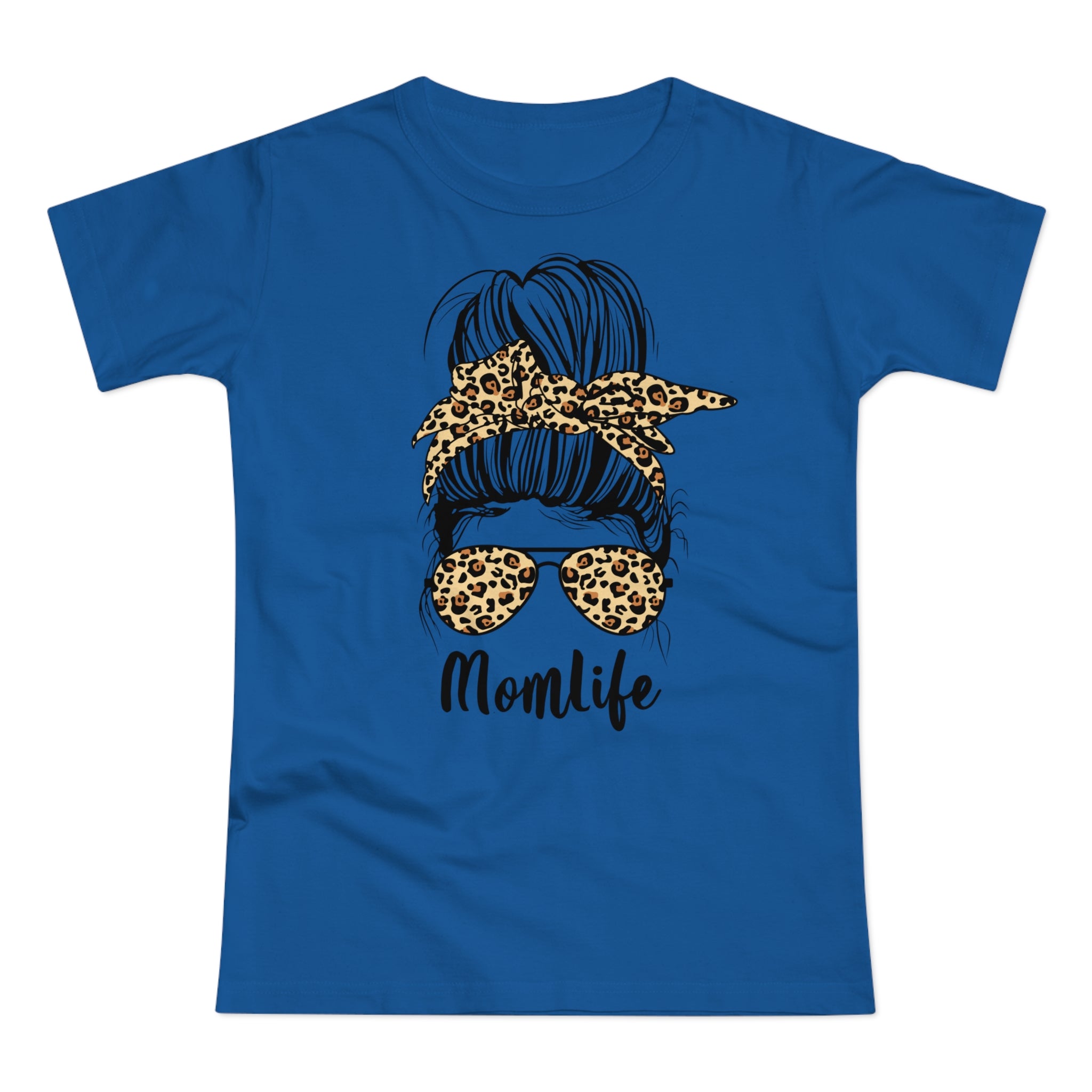 Mom Life Messy Bun - Mutter Mama Frauen Premium T-Shirt