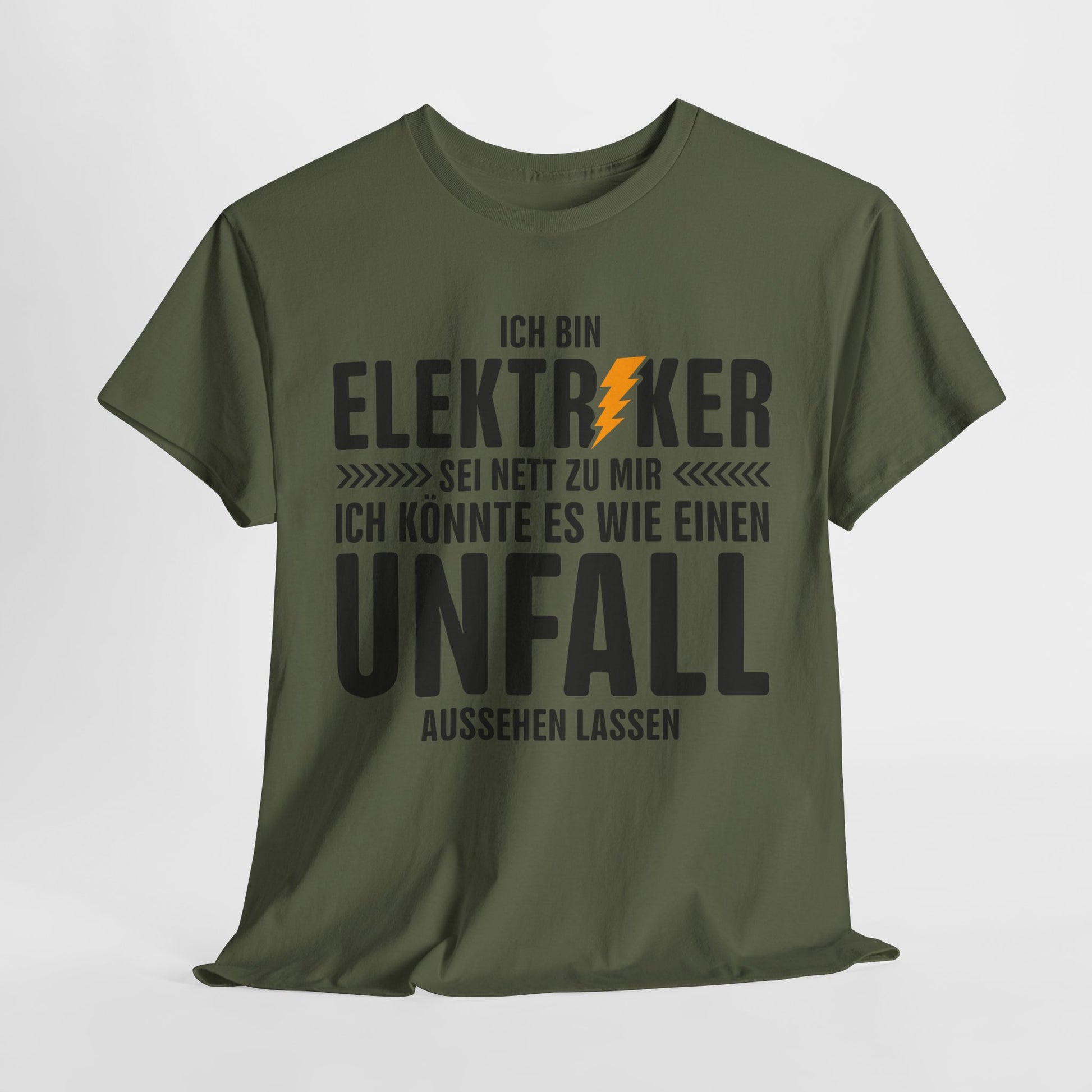 Bin Elektriker - Könnte es wie einen Unfall aussehen lassen - Witziges Geschenk für Elektriker - Unisex T-Shirt