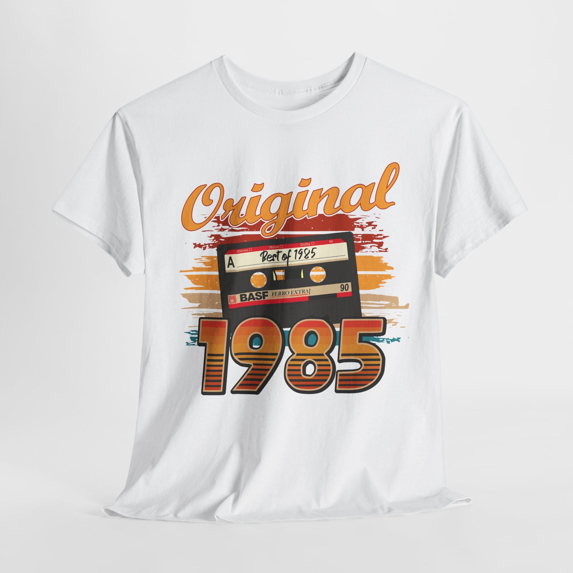 40. Geburtstag Best Of 1985 Original Limited Edition Retro Kassette Geschenk T-Shirt