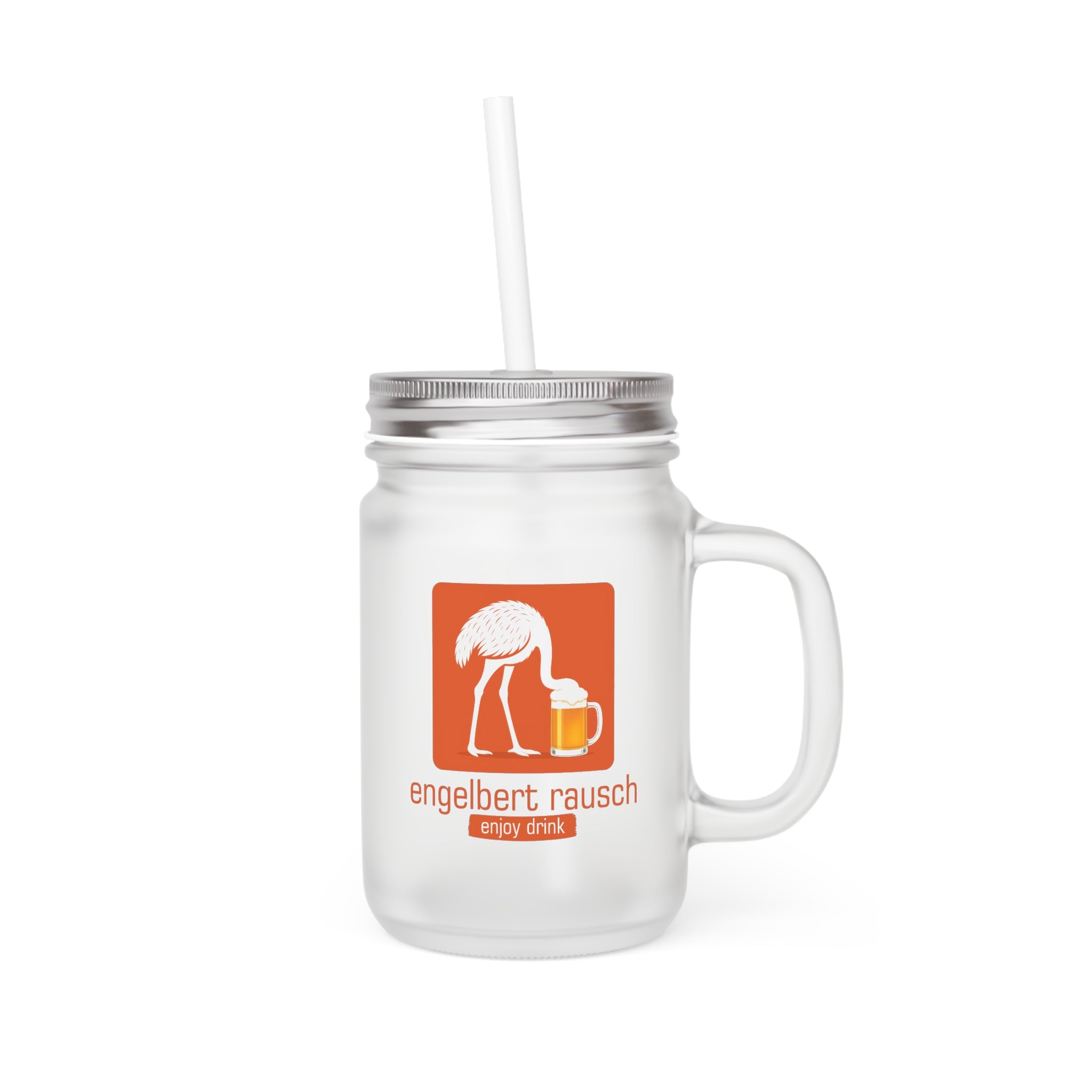 Engelbert Rausch - Trinkglas aus satiniertem Glas frosted look