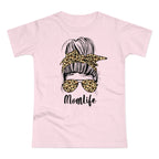 Mom Life Messy Bun - Mutter Mama Frauen Premium T-Shirt