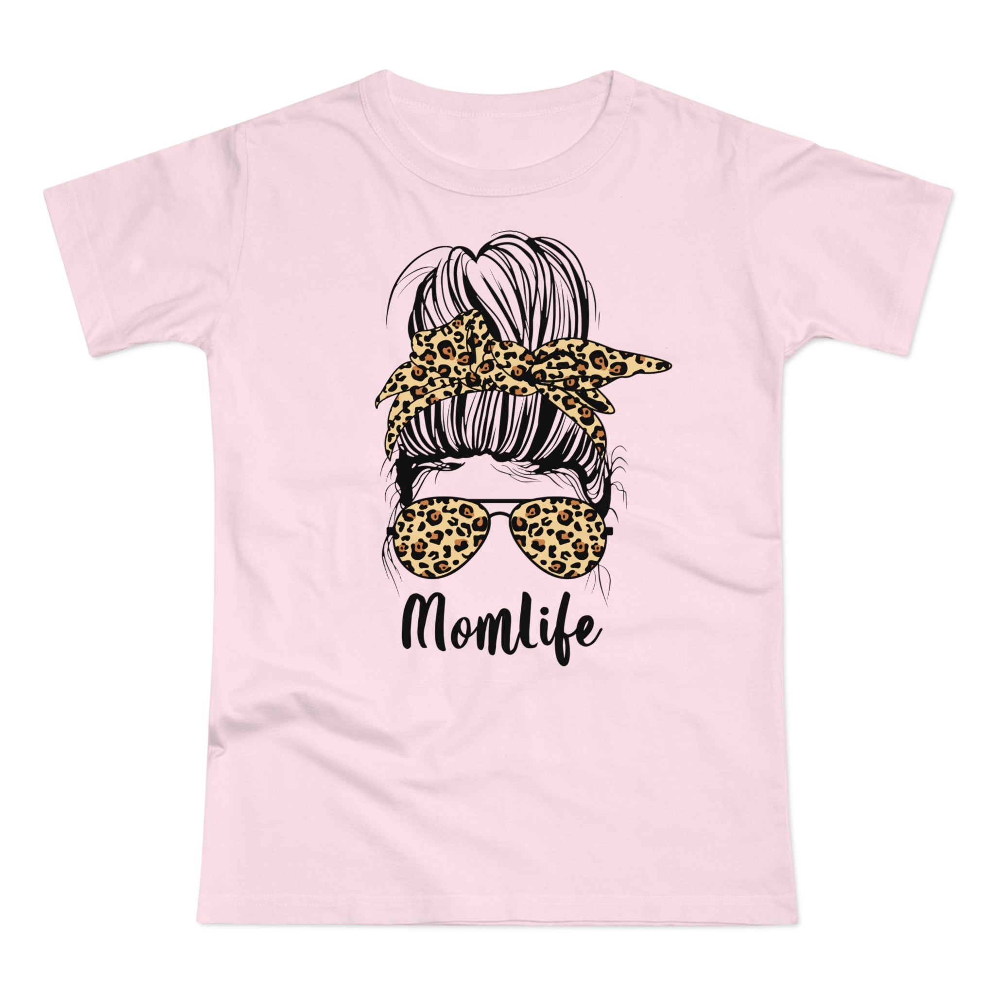 Mom Life Messy Bun - Mutter Mama Frauen Premium T-Shirt