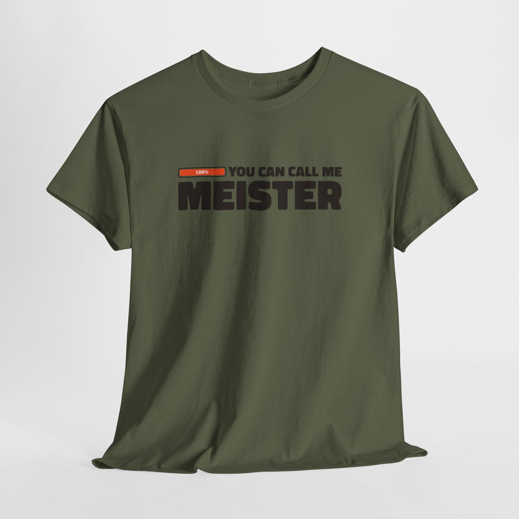 Meisterprüfung geschafft – Upgrade auf Meister 100% – Lustiges T-Shirt