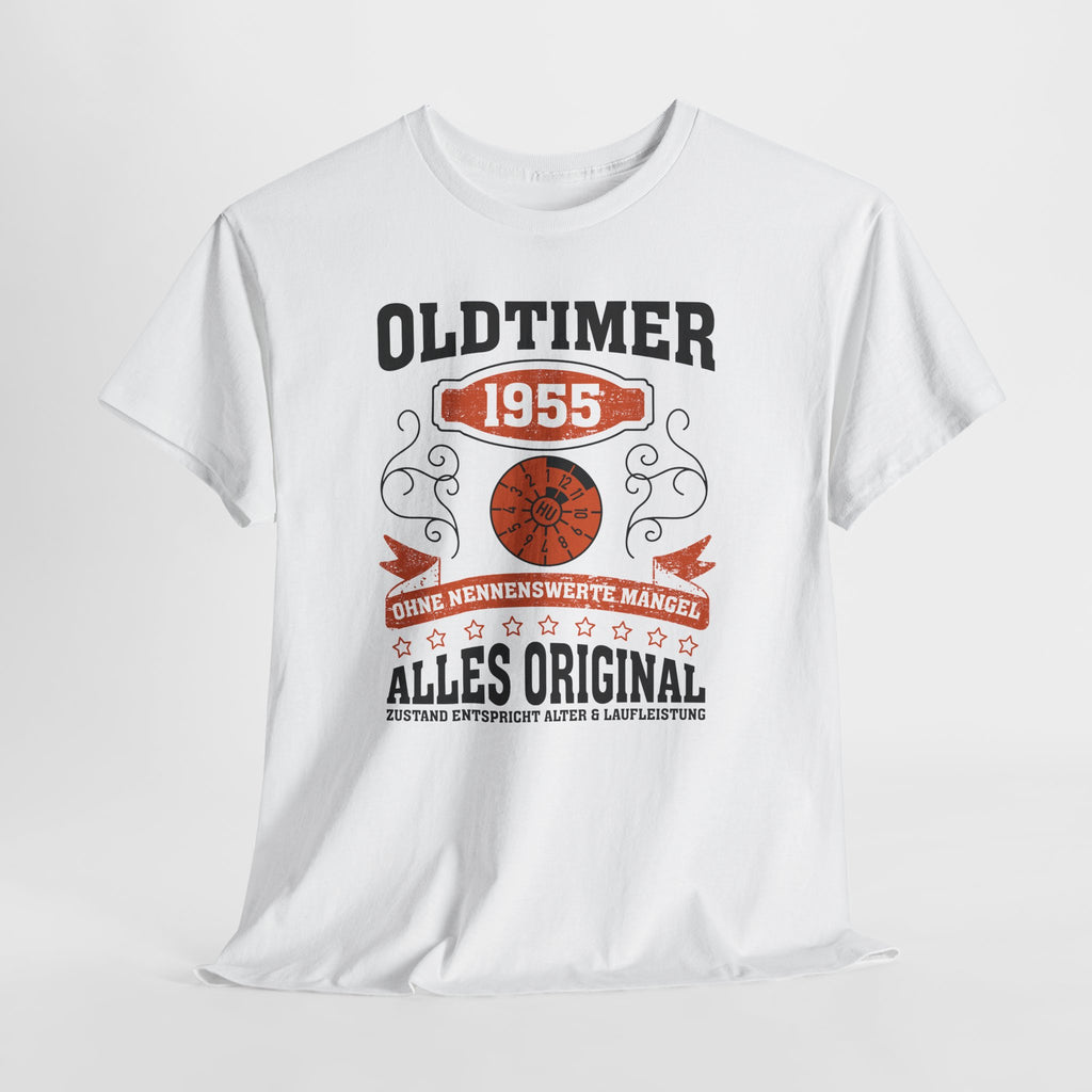 70. Geburtstag Oldtimer 1955 Zustand entspricht Alter und Laufleistung TÜV Lustiges Mechaniker Geschenk T-Shirt